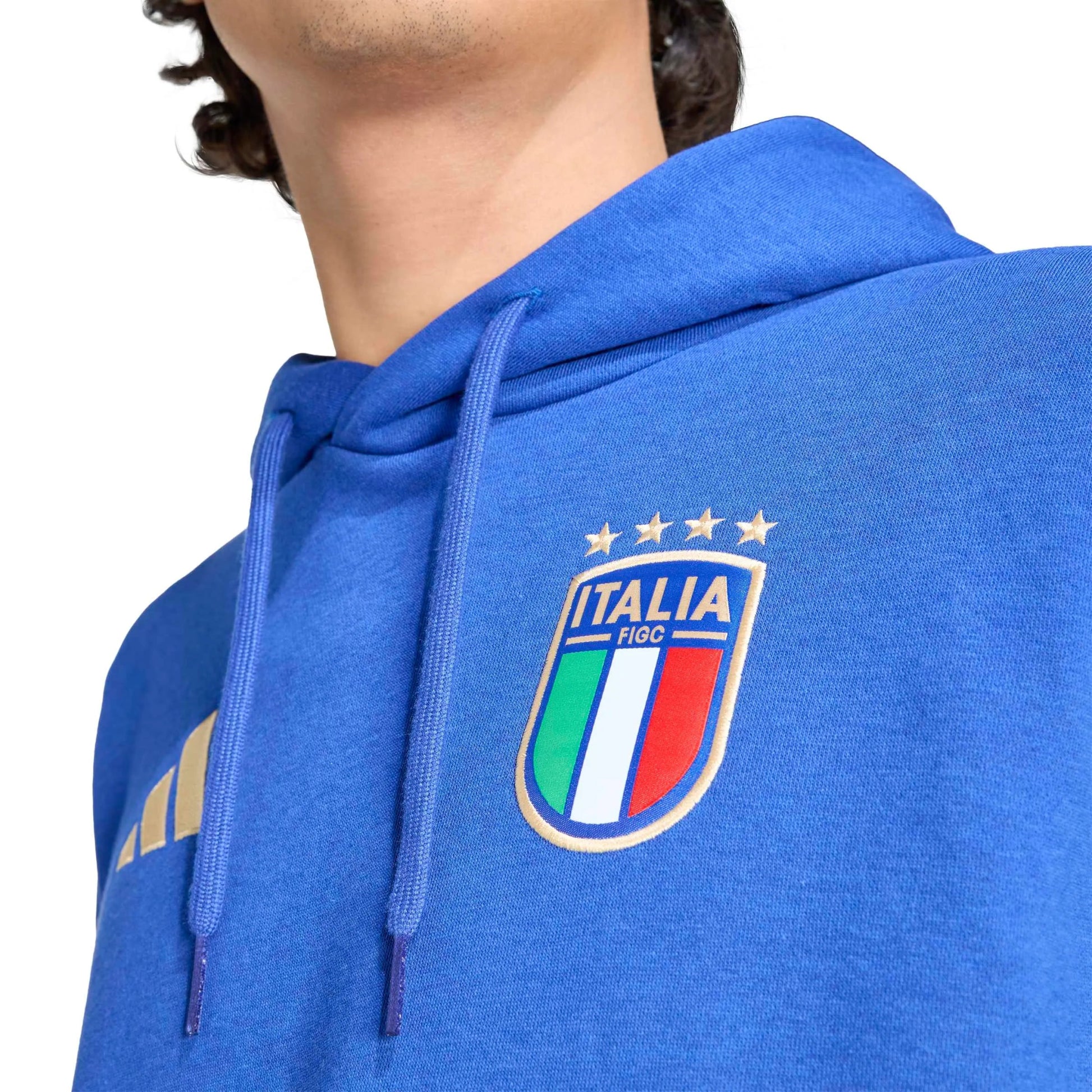 adidas 2026 Italy Men's DNA Fleece Hoodie