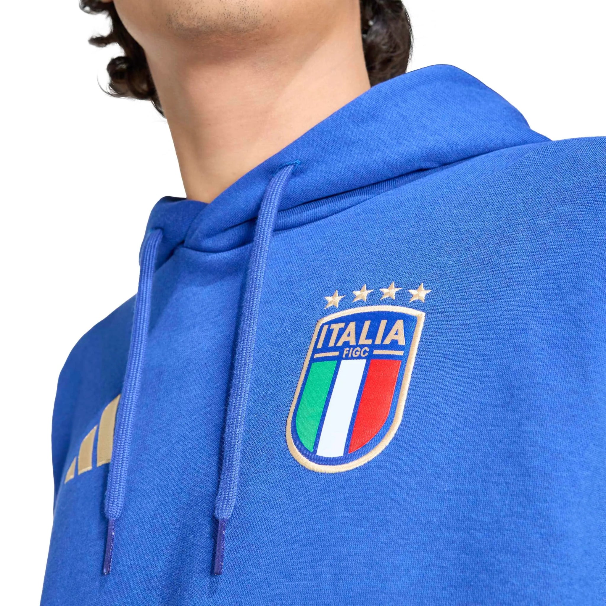 adidas 2026 Italy Men's DNA Fleece Hoodie