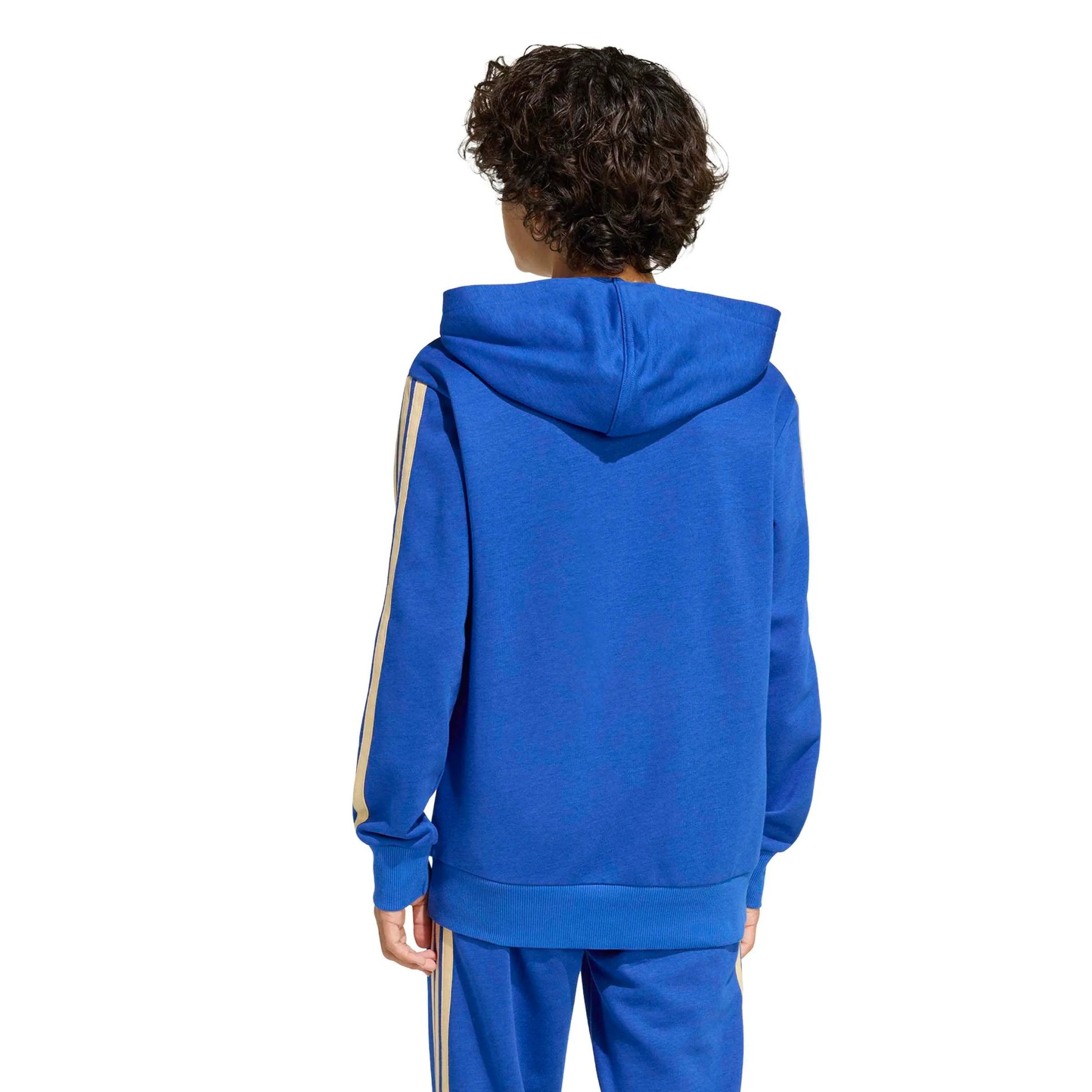 adidas 2026 Italy Youth DNA Hoodie (Model - Back)