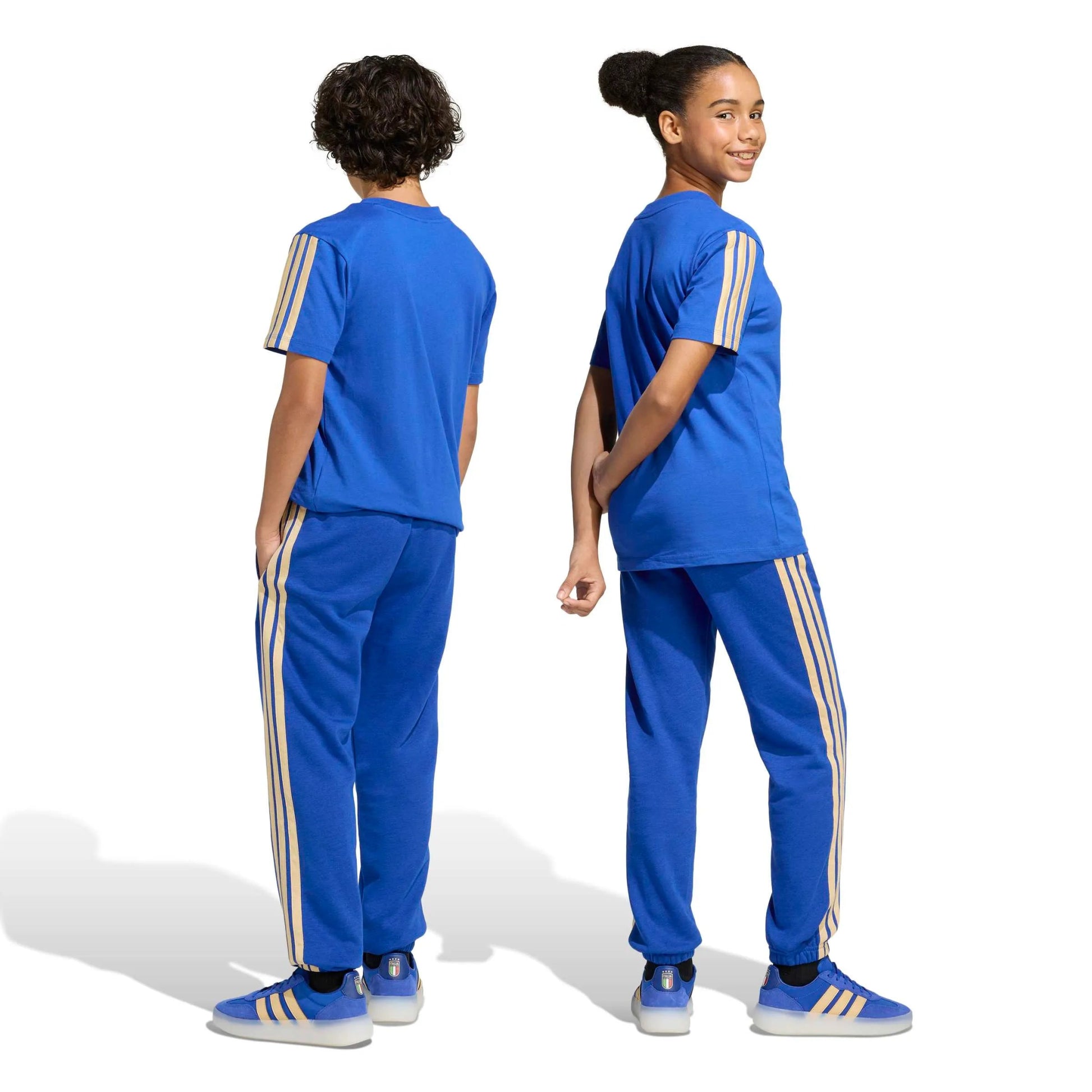 adidas 2026 Italy Youth Pants (Models - Back)
