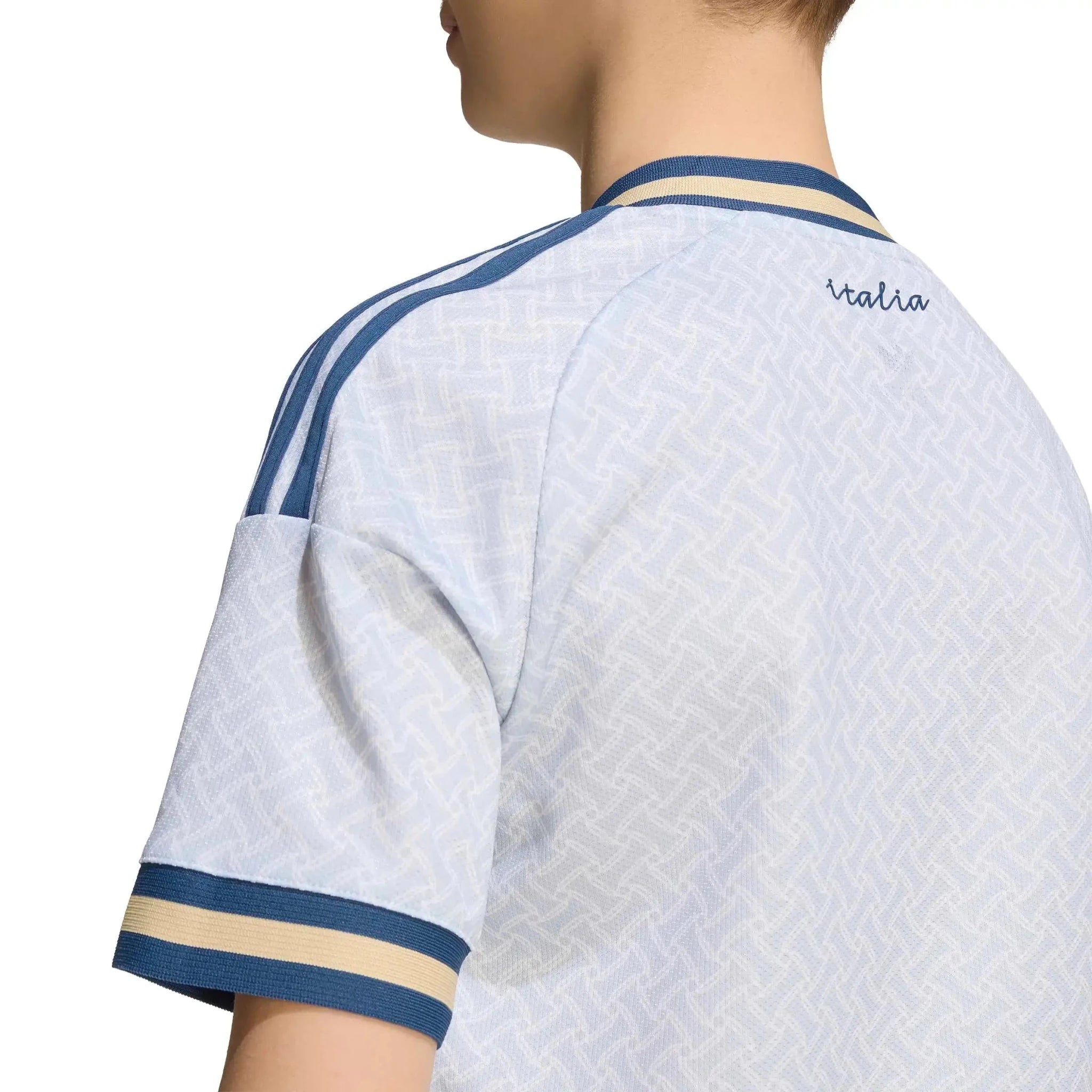 adidas 2026 Italy Youth Stadium Away Soccer Jersey (Detail 2)