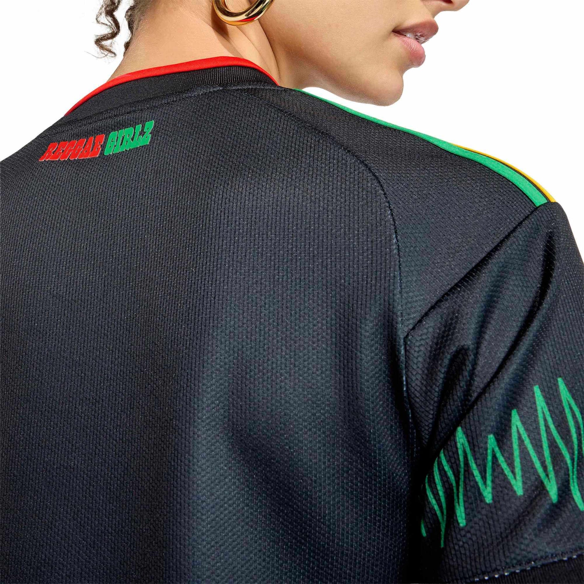 adidas 2026 Jamaica Women's Stadium Away Soccer Jersey (Detail 2)