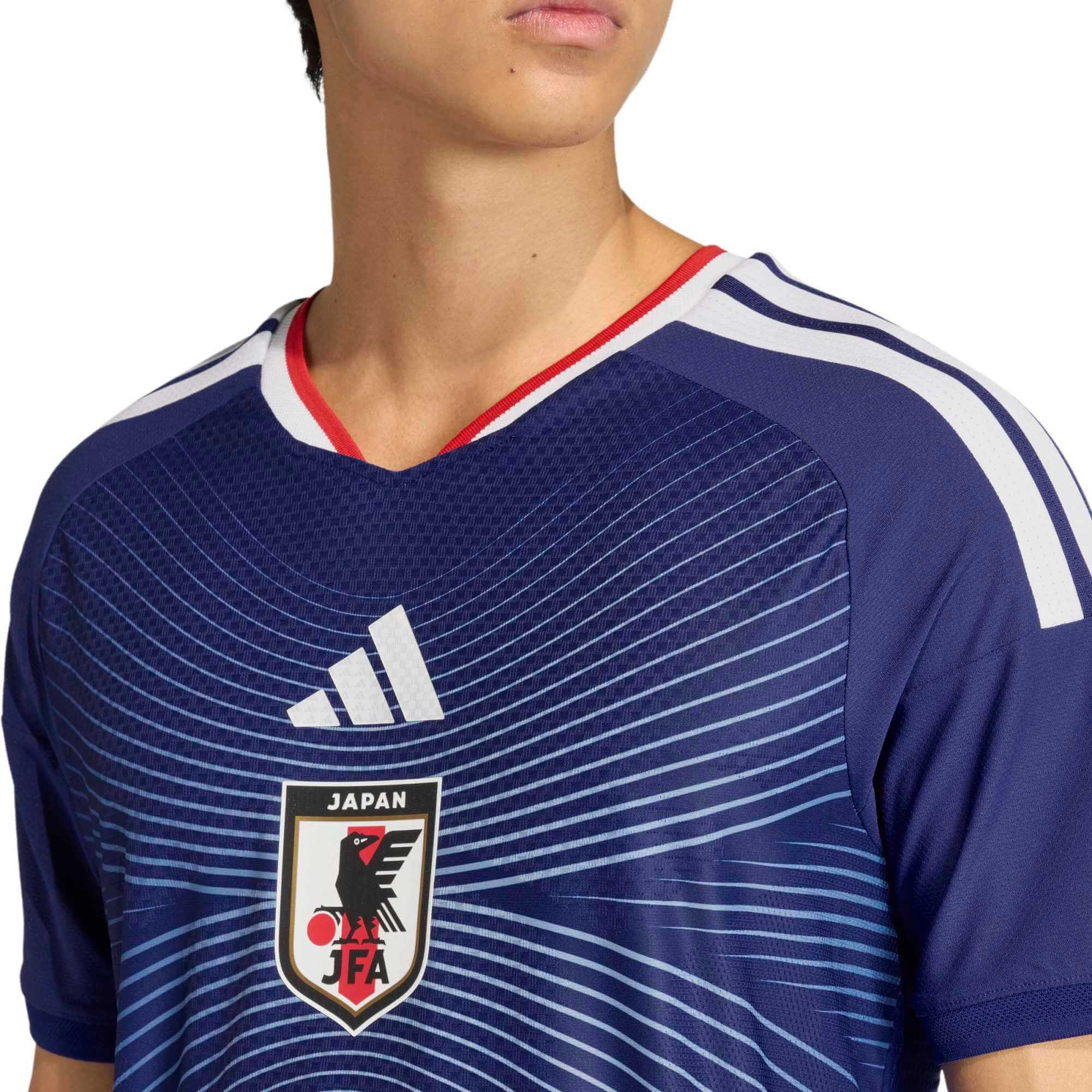 adidas 2026 Japan Men's Authentic Home Soccer Jersey (Detail 1)