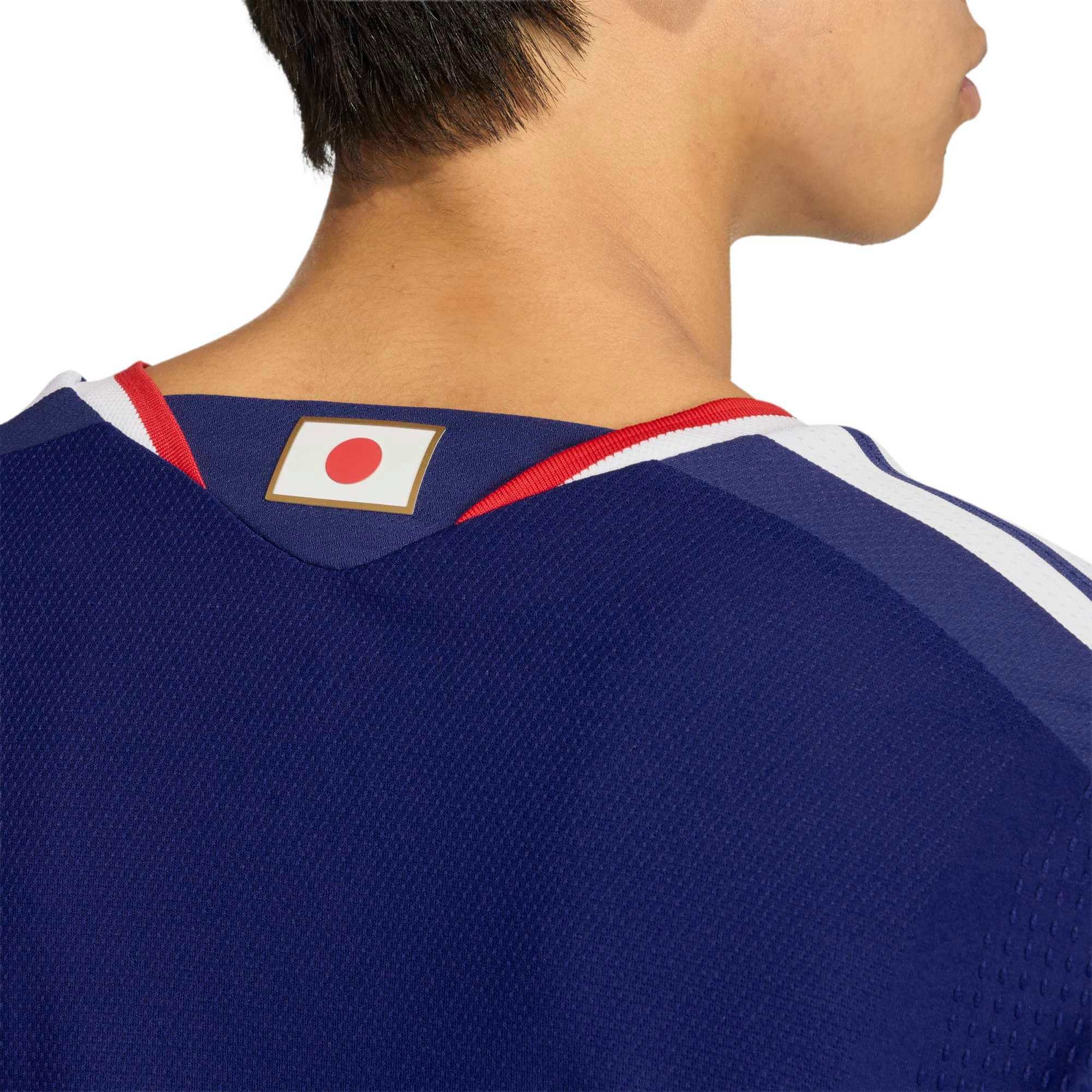 adidas 2026 Japan Men's Authentic Home Soccer Jersey (Detail 2)