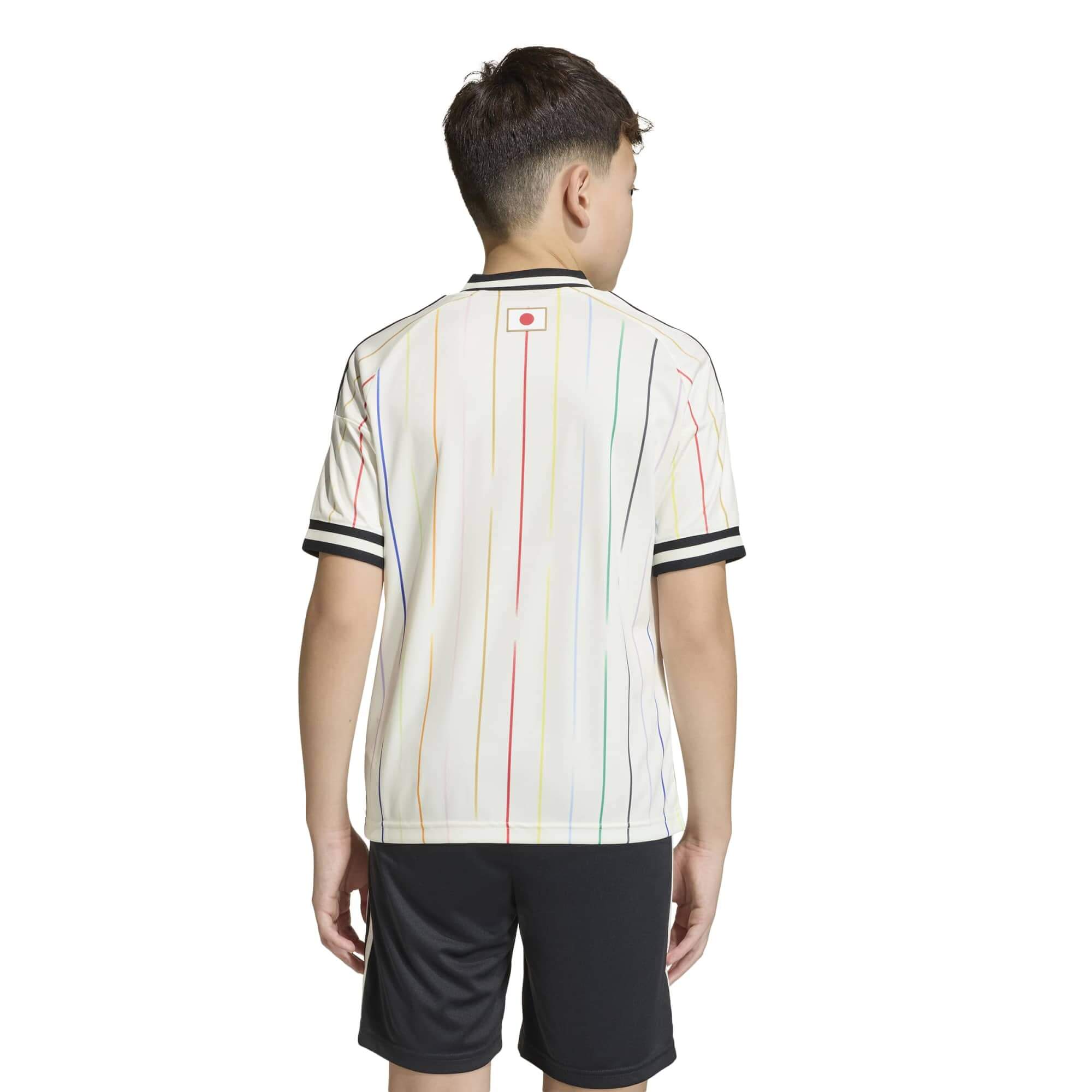 adidas 2026 Japan Youth Stadium Away Soccer Jersey (Model - Back)