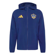 adidas 2026 LA Galaxy Men's Travel Full-Zip Windbreaker