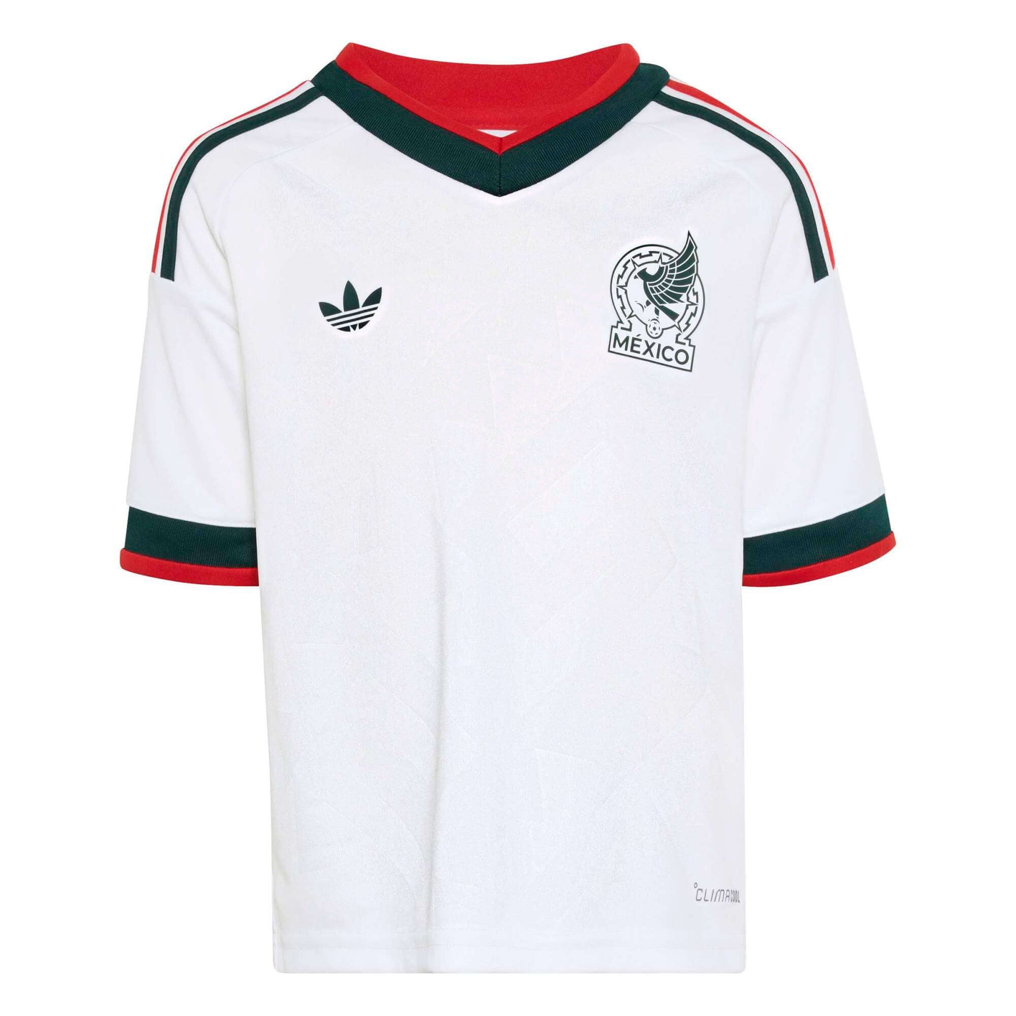 adidas 2026 Mexico Kid's Away Mini Kit (Jersey - Front)