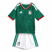 adidas 2026 Mexico Kid's Home Mini Kit (Front)