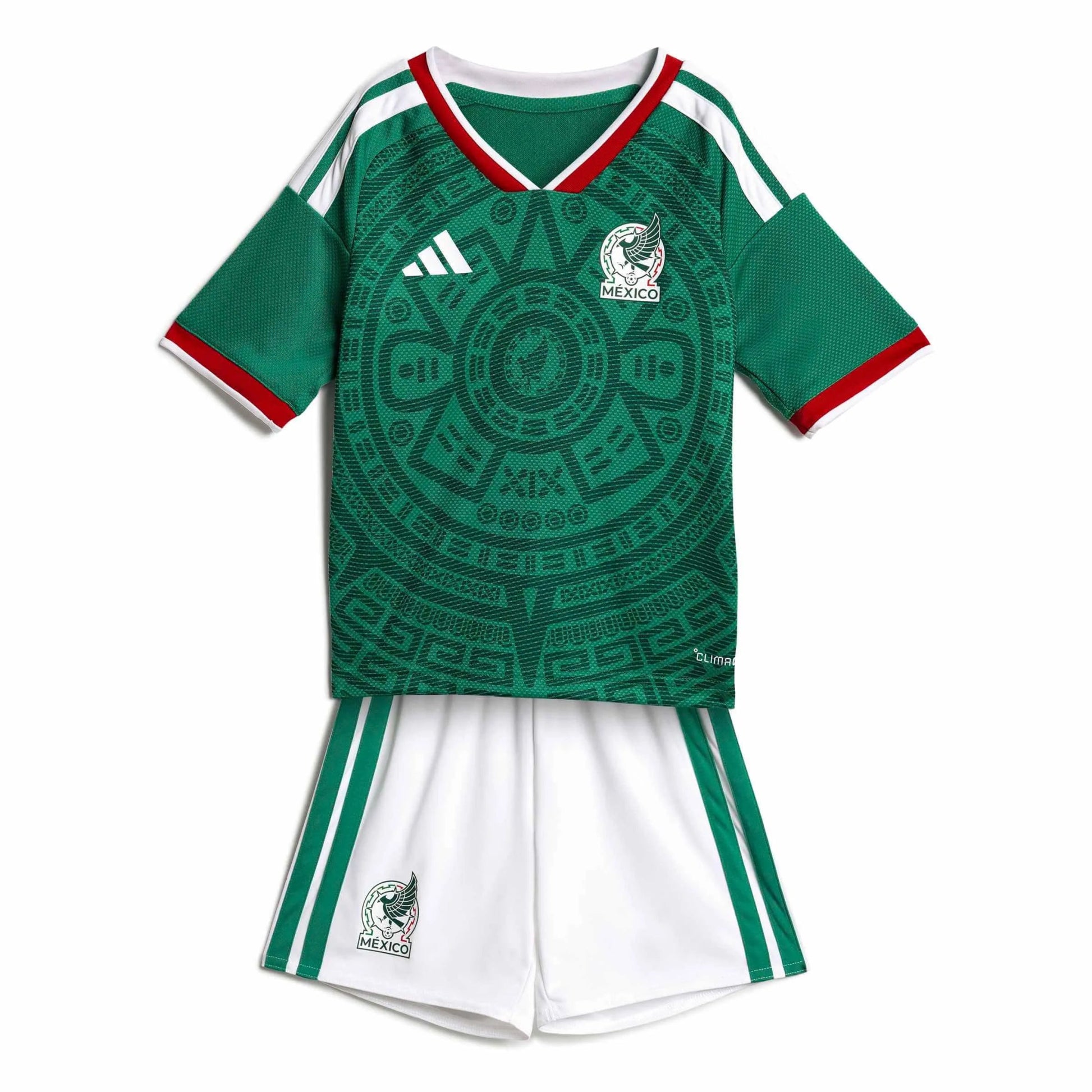 adidas 2026 Mexico Kid's Home Mini Kit (Front)