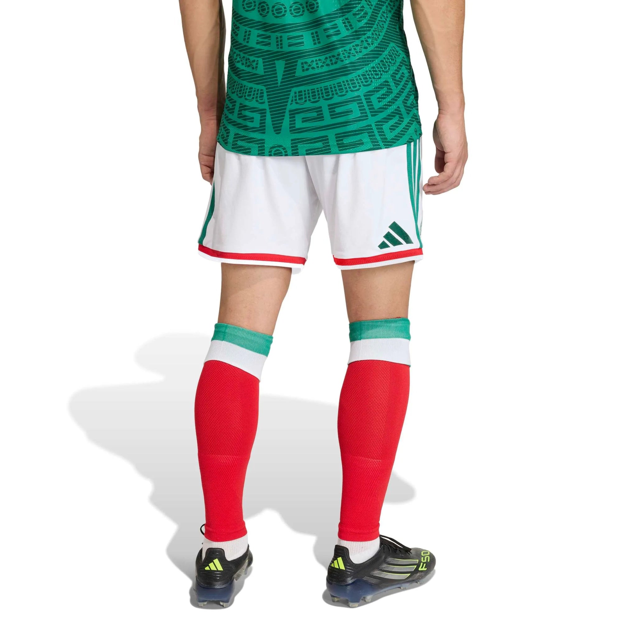 adidas 2026 Mexico Men's Authentic Home Shorts (Model - Back)