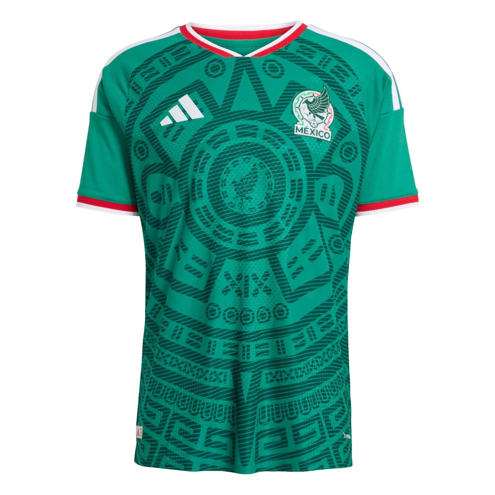 adidas 2026 Mexico Men's Authentic Home Soccer Jersey (Front)