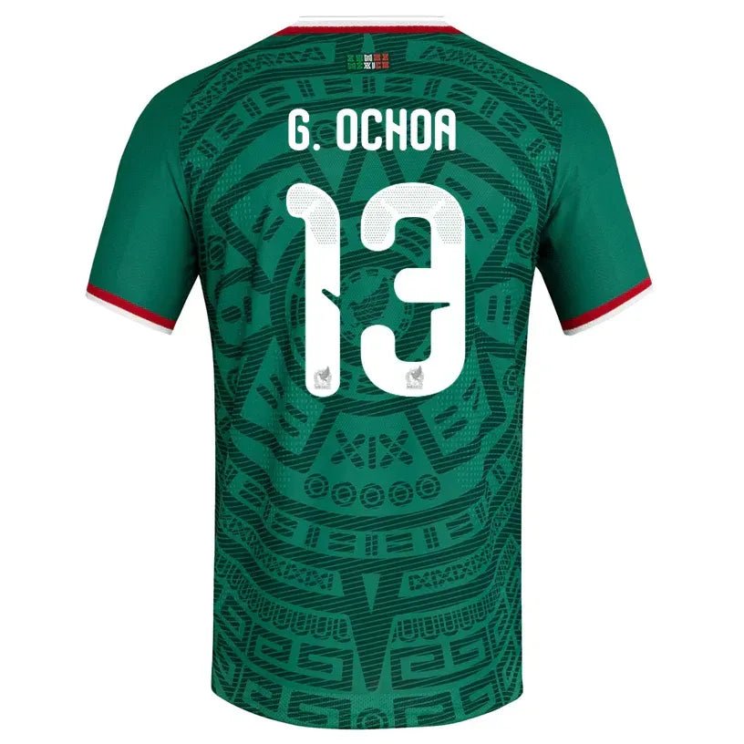 adidas 2026 Mexico Men's Authentic Home Soccer Jersey (G. Ochoa)