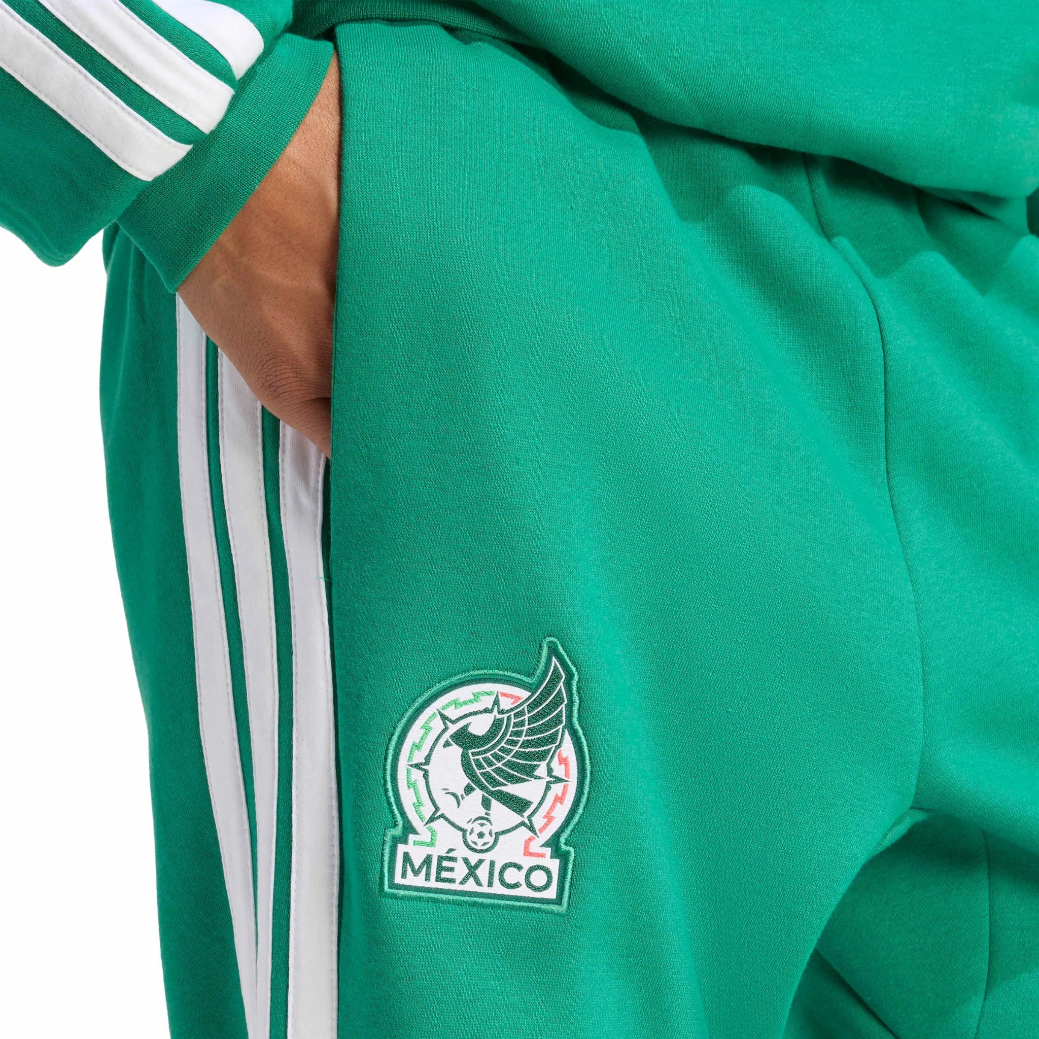 adidas 2026 Mexico Men's DNA Pants (Detail 2)