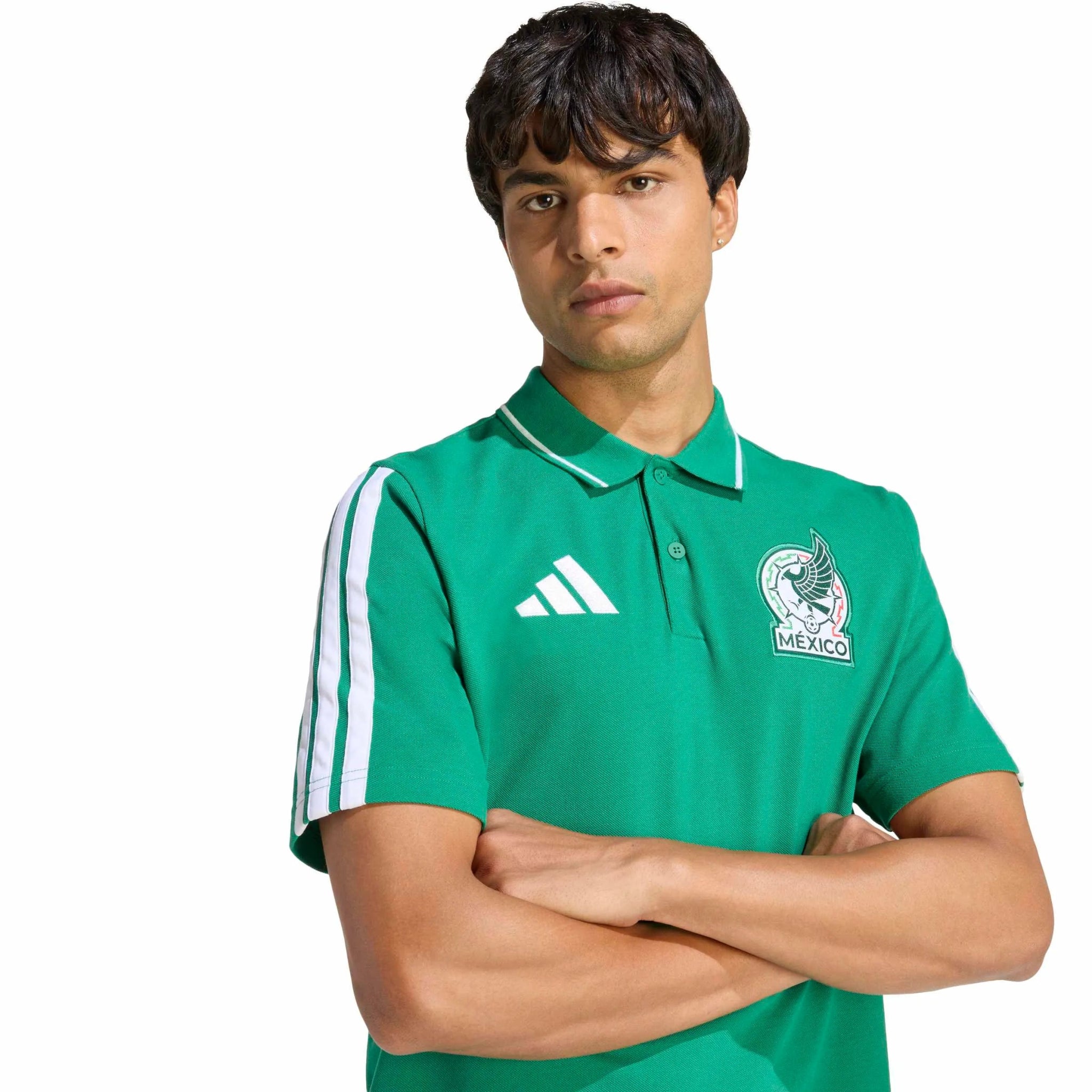 adidas 2026 Mexico Men's DNA Polo (Detail 1)