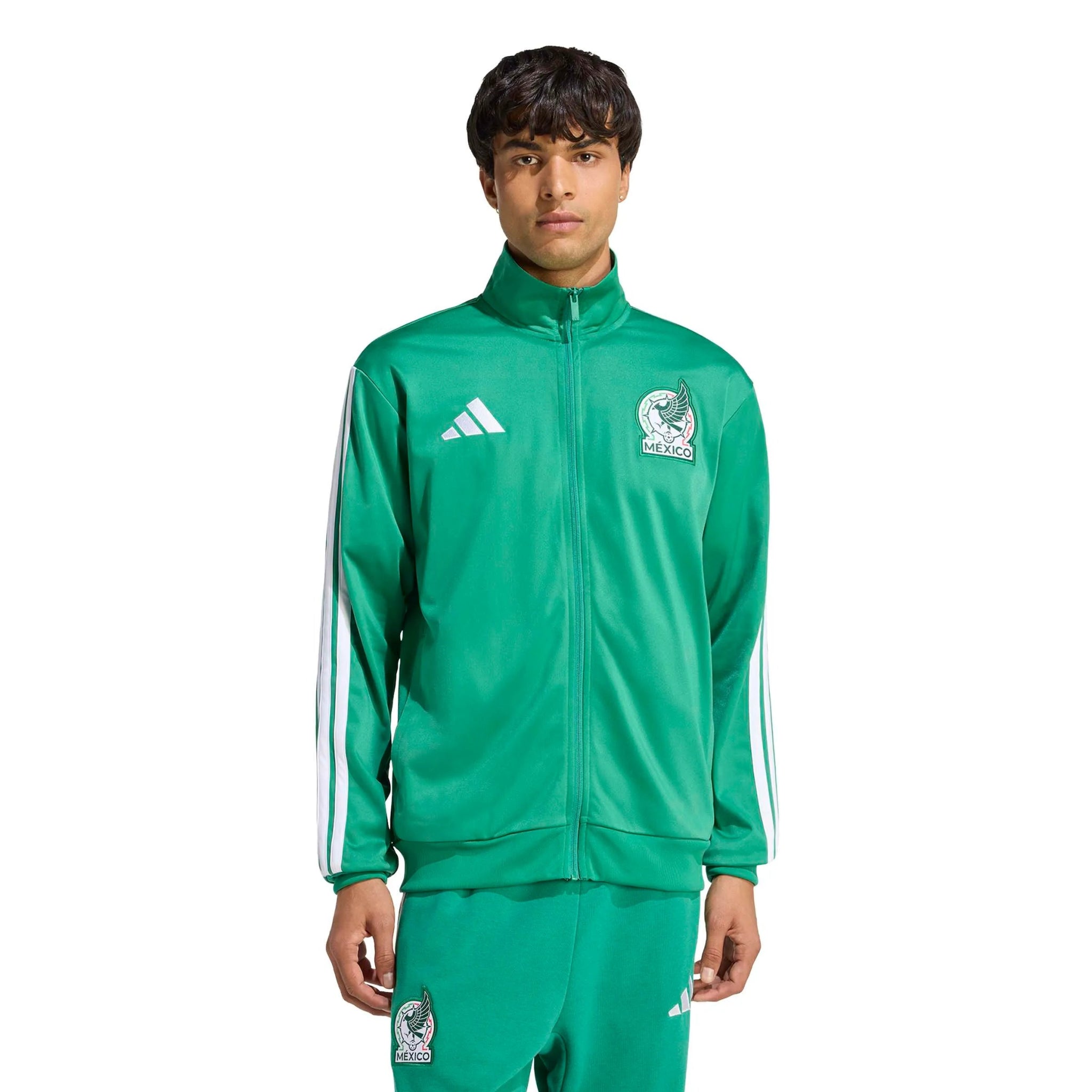 adidas 2026 Mexico Men's DNA Track Top (Model - Front)