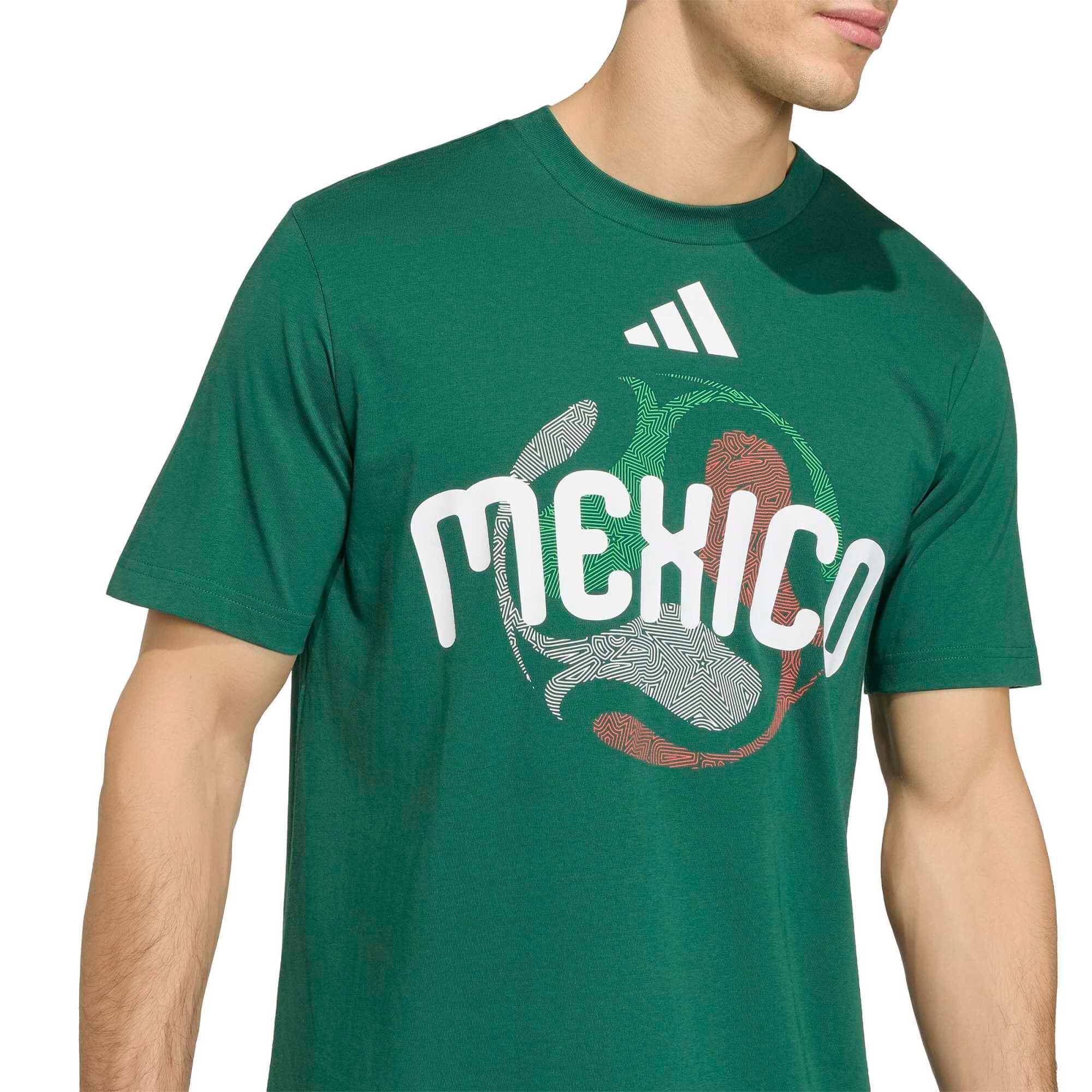 adidas 2026 Mexico Men's OLP Tee (Detail 1)