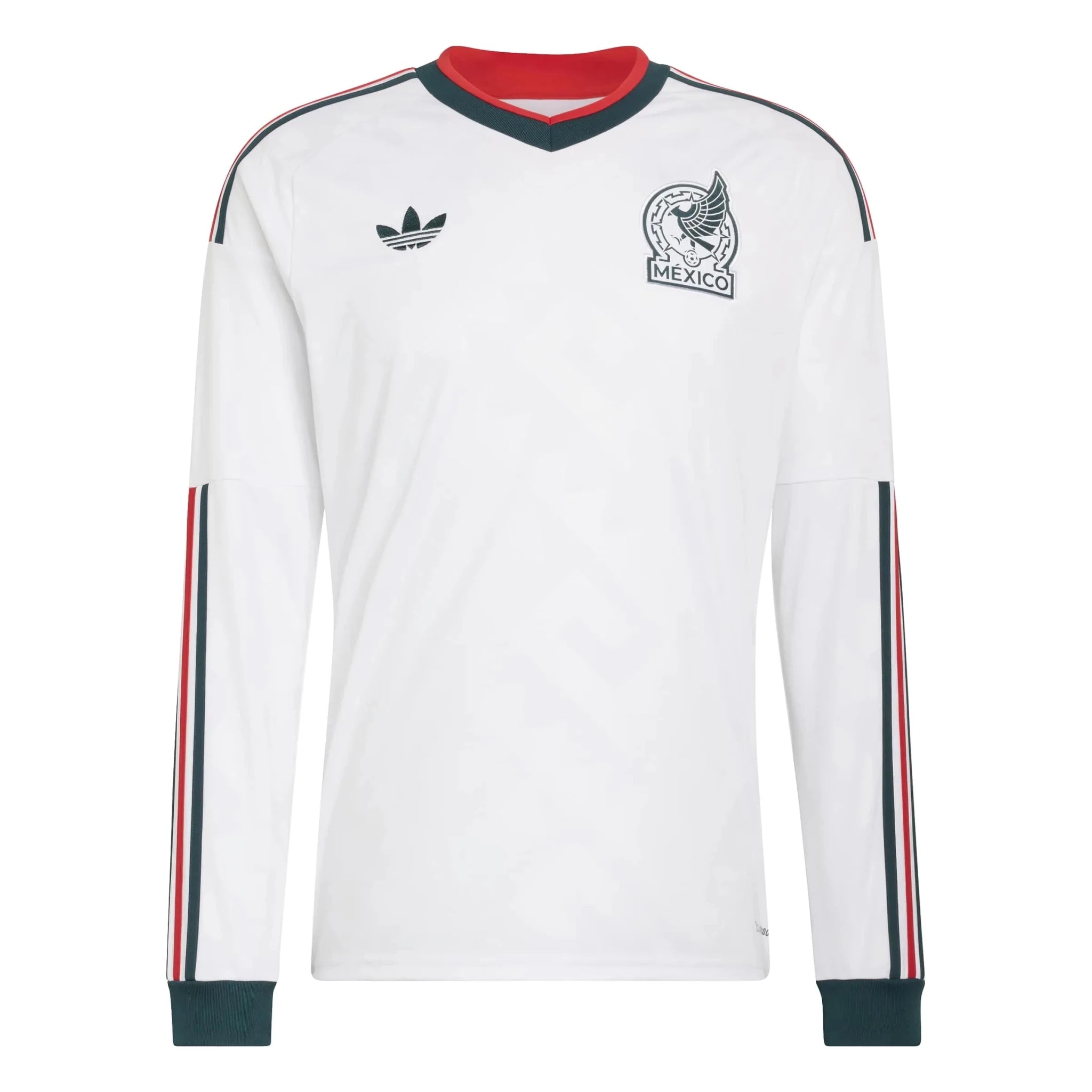adidas 2026 Mexico Men's Stadium Away Long-Sleeve Soccer Jersey