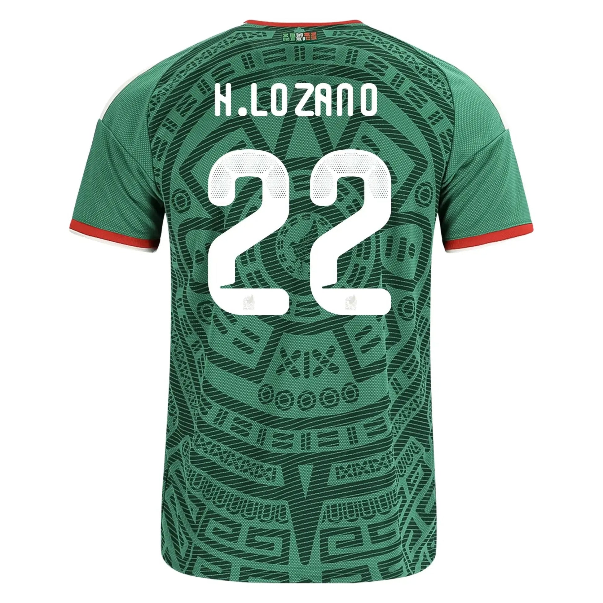 adidas 2026 Mexico Men's Stadium Home Soccer Jersey (H. Lozano)