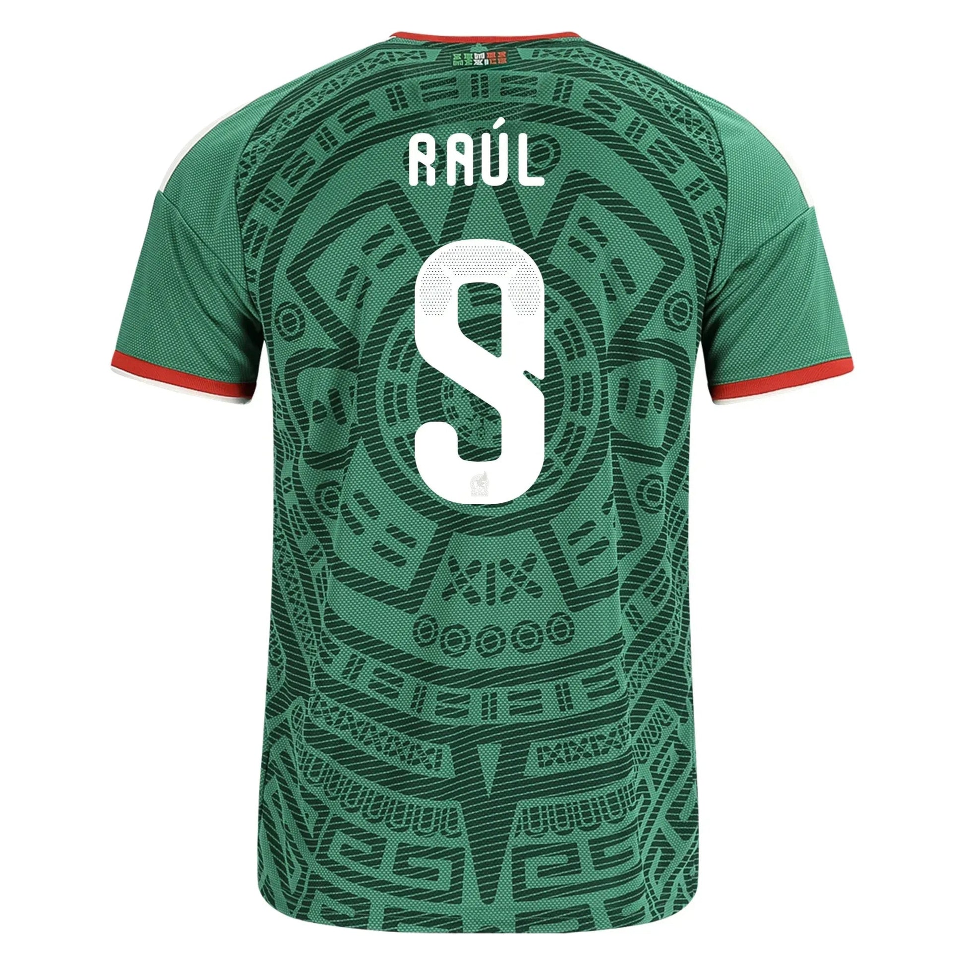adidas 2026 Mexico Men's Stadium Home Soccer Jersey (Raul)