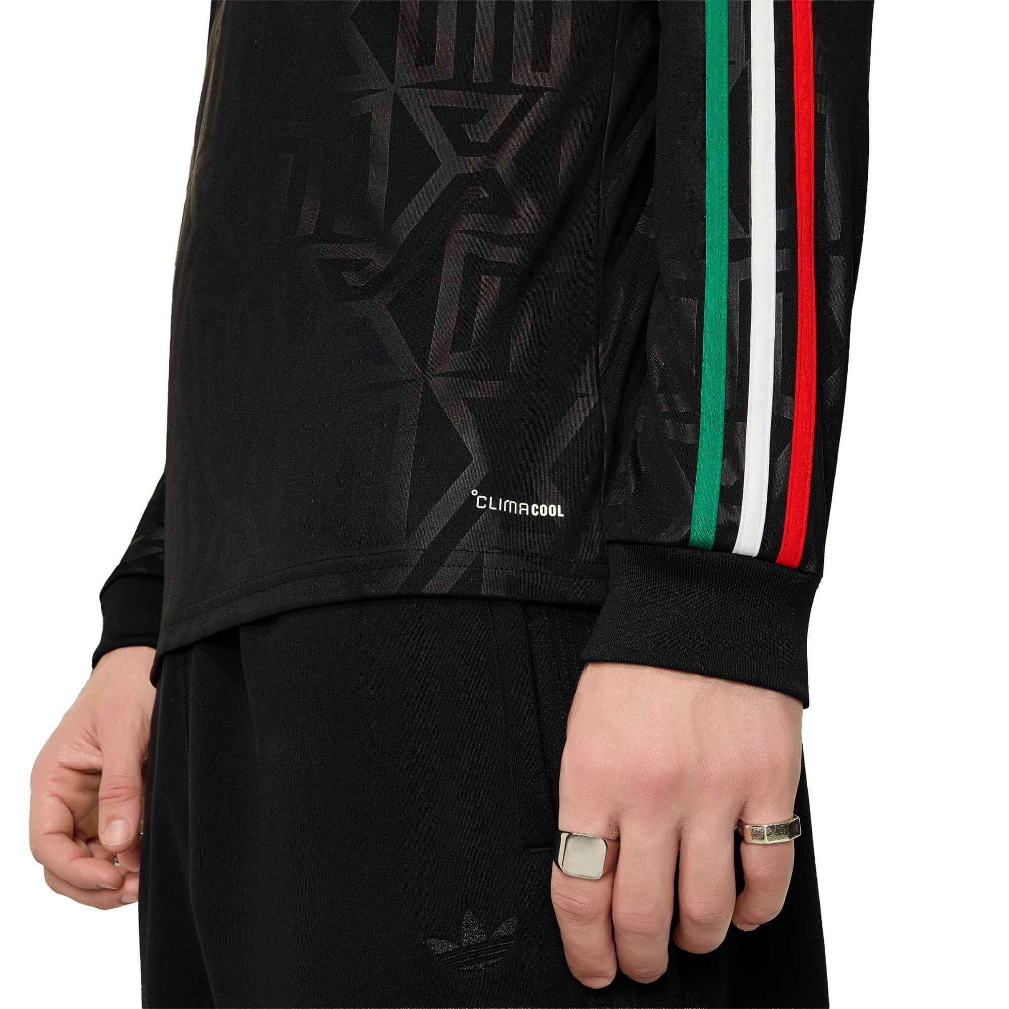 adidas 2026 Mexico Men's Stadium Third Long-Sleeve Soccer Jersey (Detail 2)