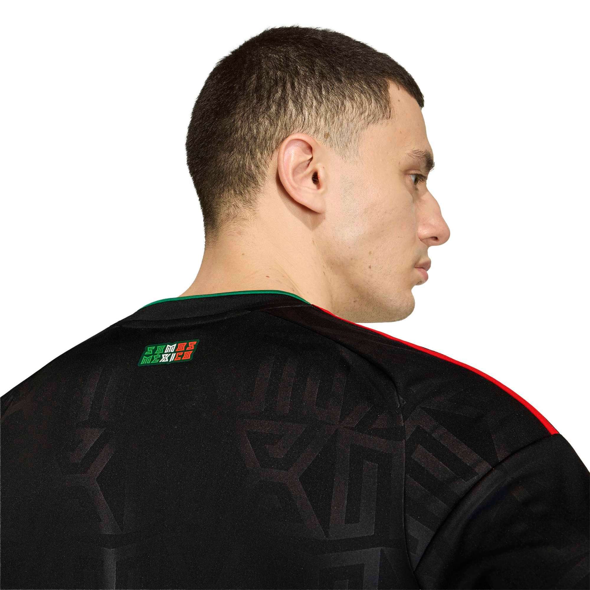 adidas 2026 Mexico Men's Stadium Third Long-Sleeve Soccer Jersey (Detail 1)