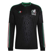 adidas 2026 Mexico Men's Stadium Third Long-Sleeve Soccer Jersey (Front)