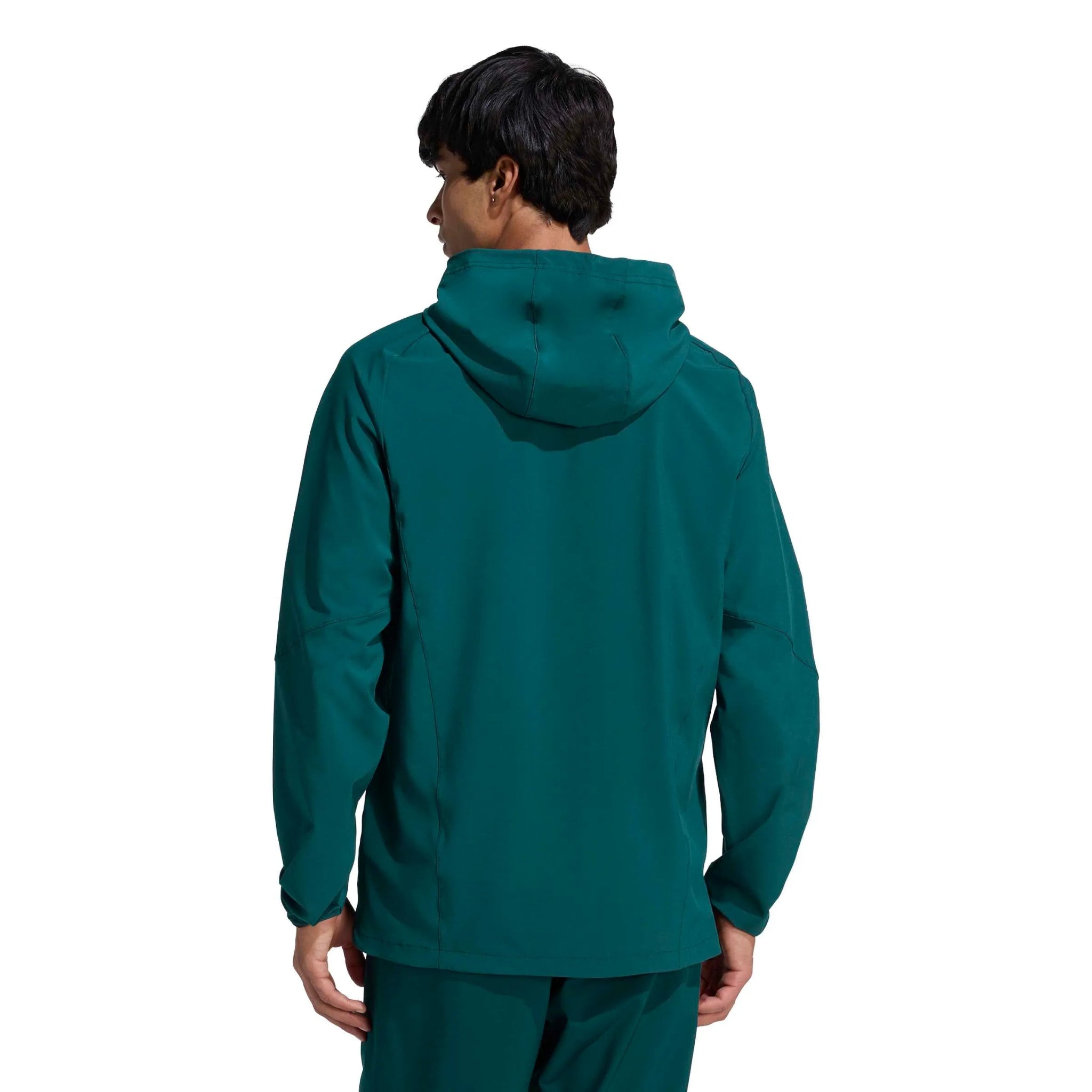 adidas 2026 Mexico Men's Tiro Travel Full Zip Windbreaker (Model - Back)