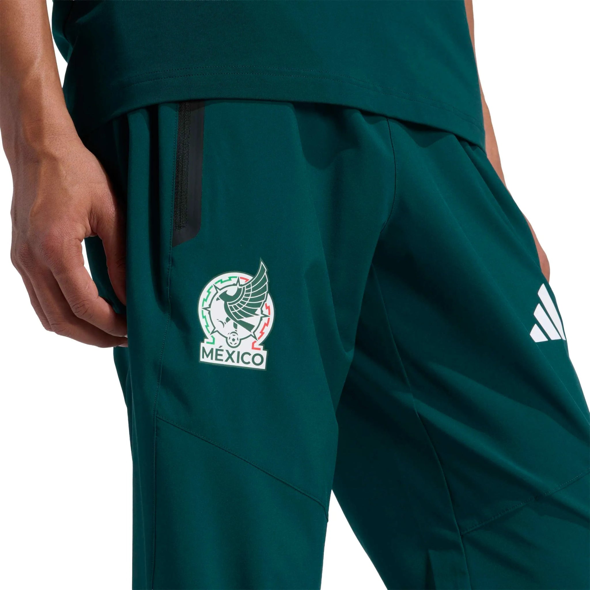adidas 2026 Mexico Men's Track Pants (Detail 1)