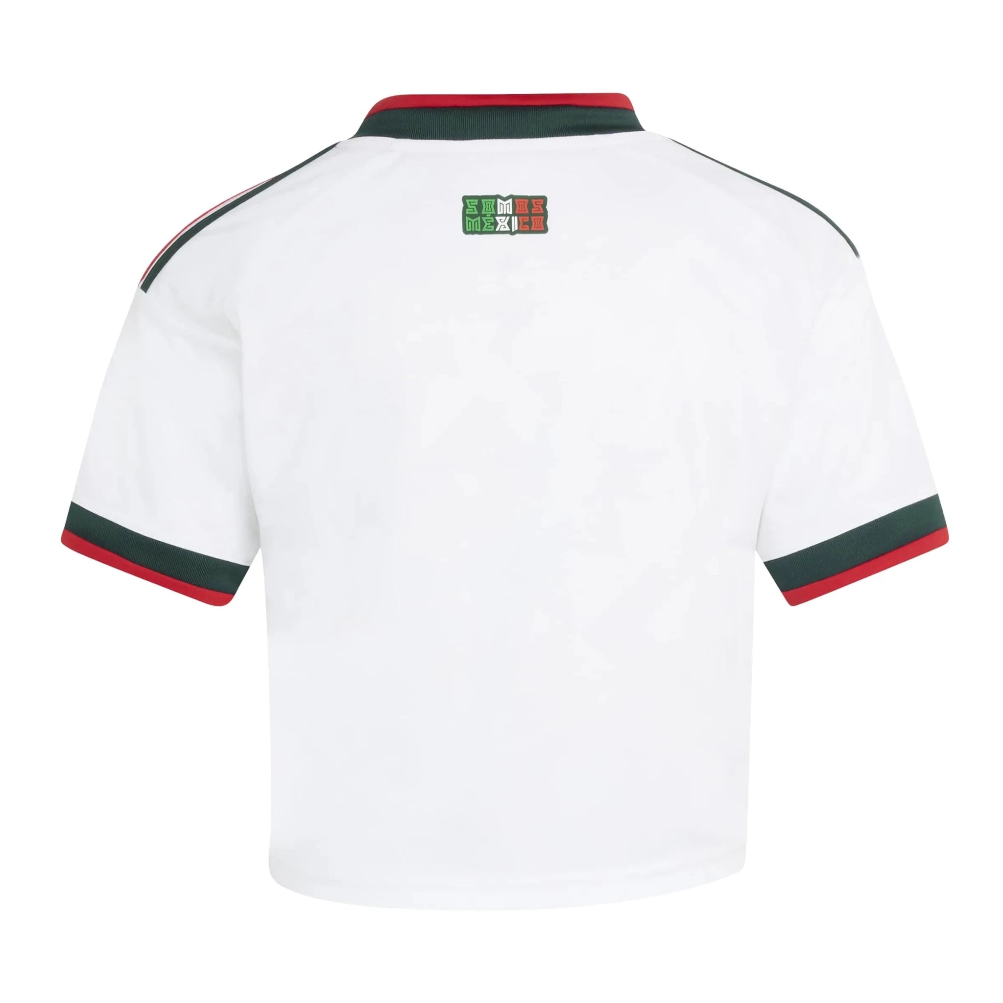 adidas 2026 Mexico Women's Stadium Away Cropped Soccer Jersey