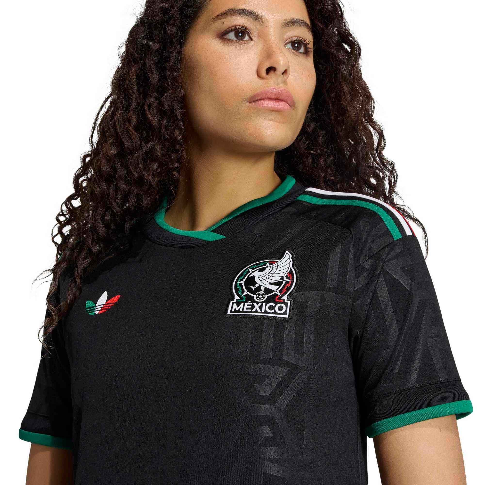 adidas 2026 Mexico Women's Stadium Third Soccer Jersey (Detail 2)