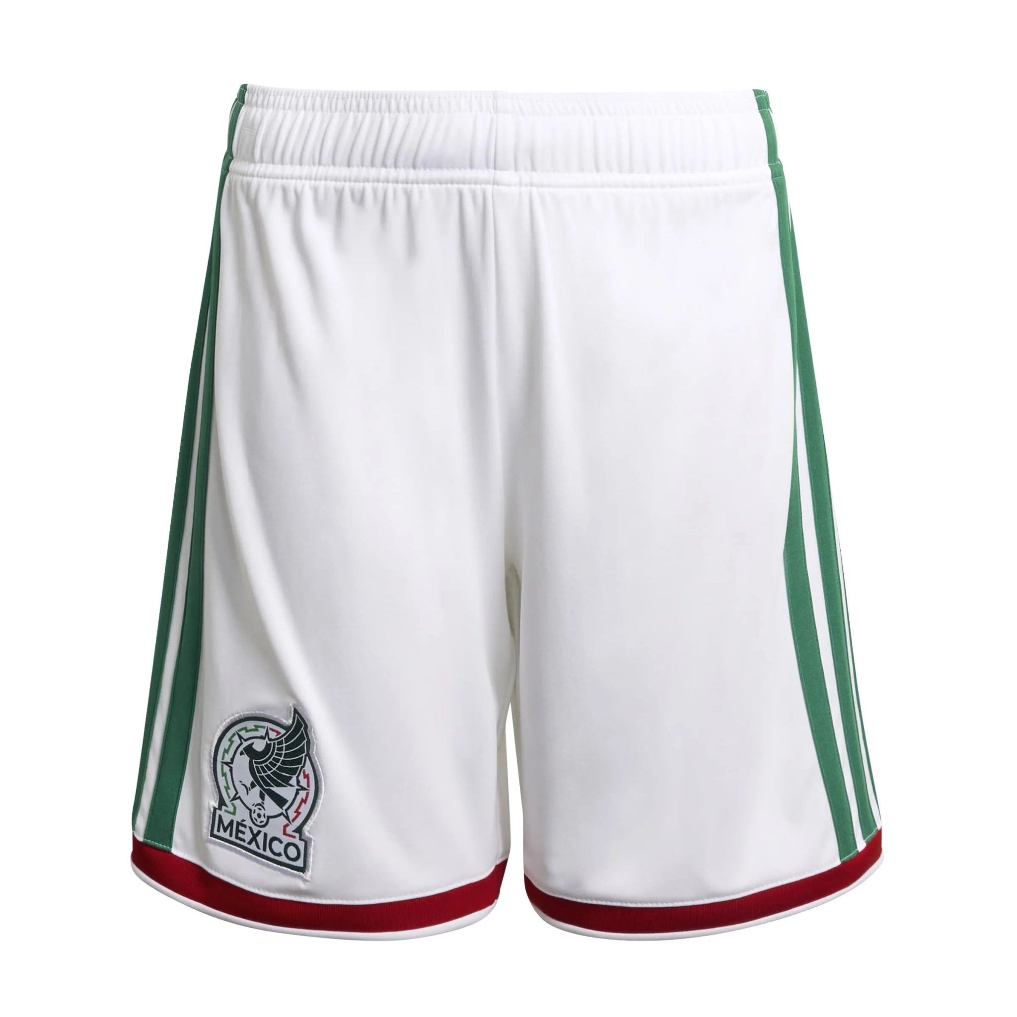 adidas 2026 Mexico Youth Home Shorts (Front)