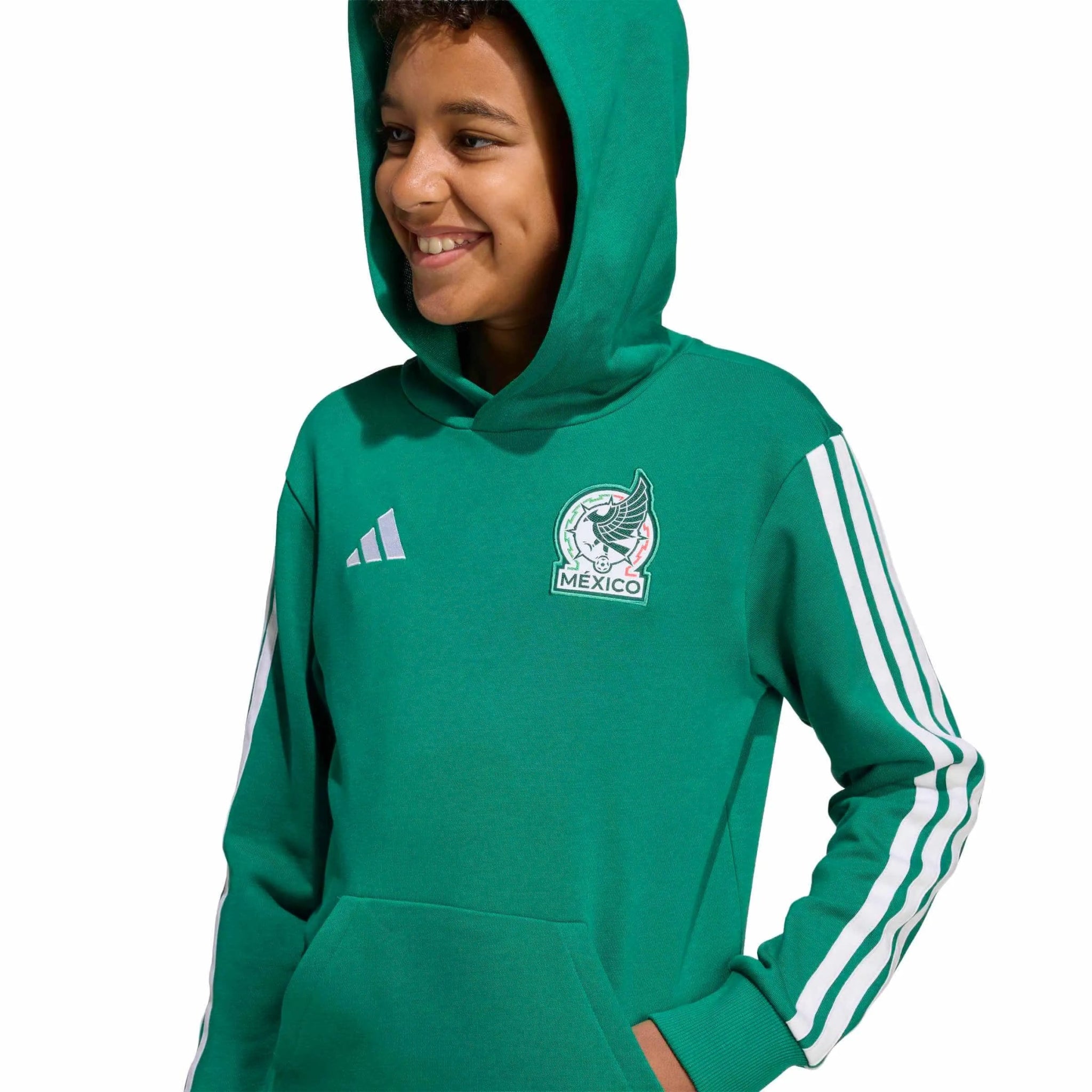 adidas 2026 Mexico Youth Hoodie (Detail 2)