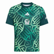 adidas 2026 Mexico Youth Pre-Match Soccer Jersey (Front)