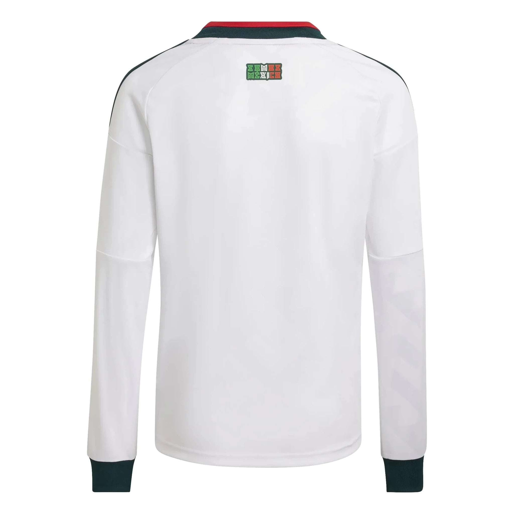 adidas 2026 Mexico Youth Stadium Away Long-Sleeve Soccer Jersey