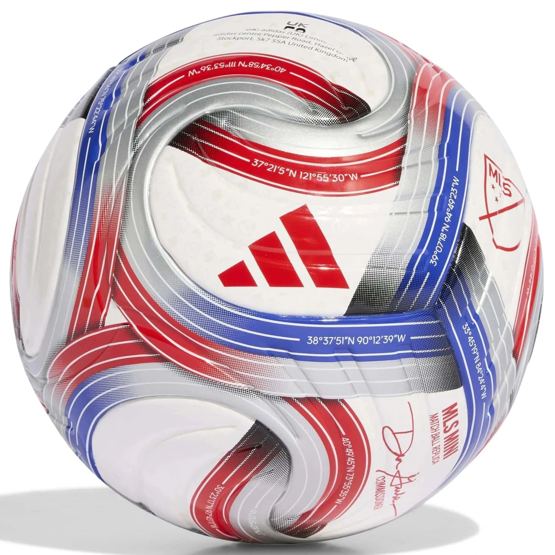 adidas 2026 MLS Mini Soccer Ball (Front)