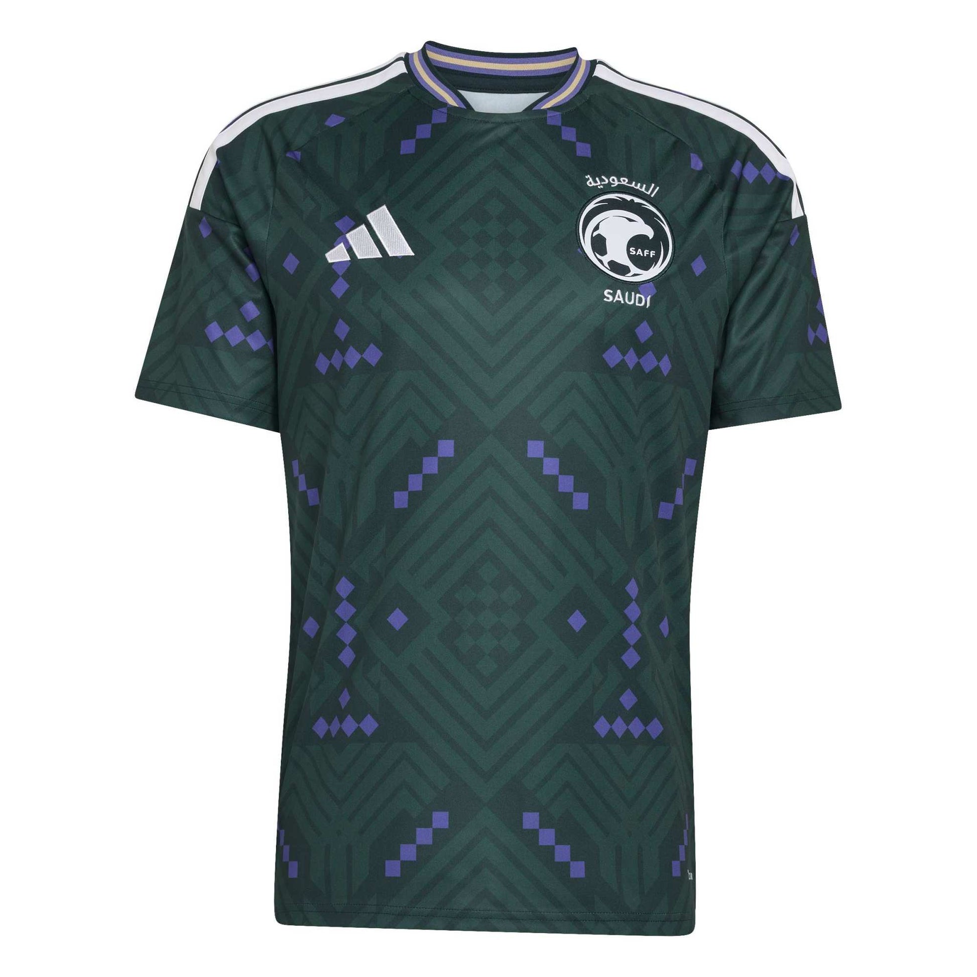 adidas 2026 Saudi Arabia Men's Stadium Home Soccer Jersey (Front)