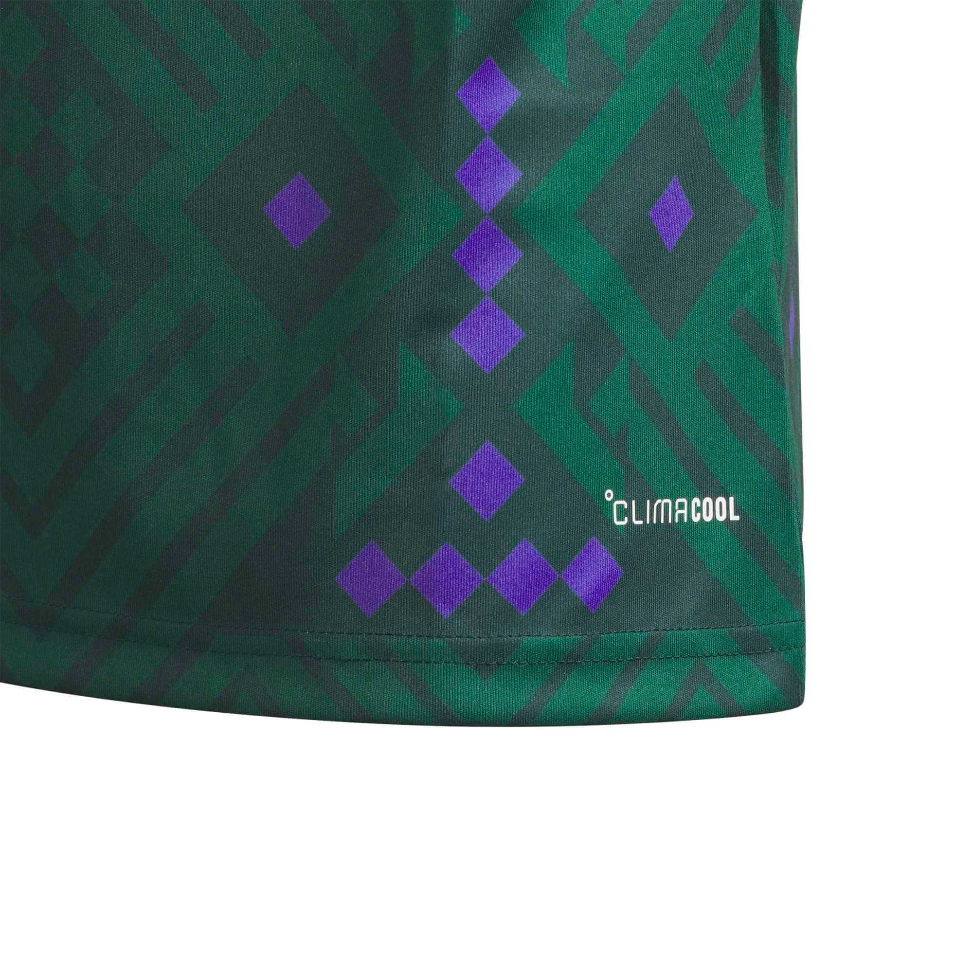 adidas 2026 Saudi Arabia Youth Stadium Home Soccer Jersey (Detail 3)