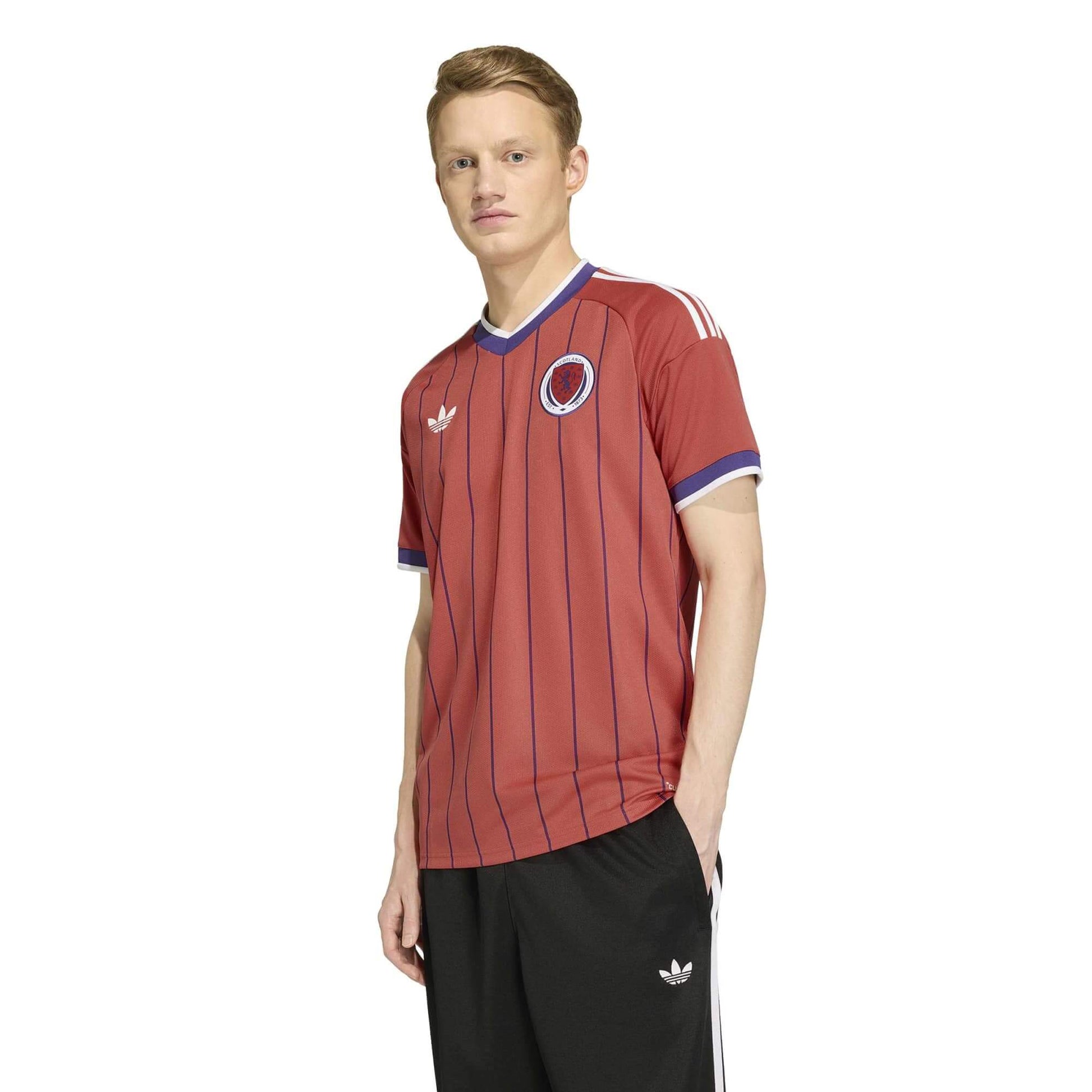 adidas 2026 Scotland Men's Stadium Away Soccer Jersey (Model - Front)