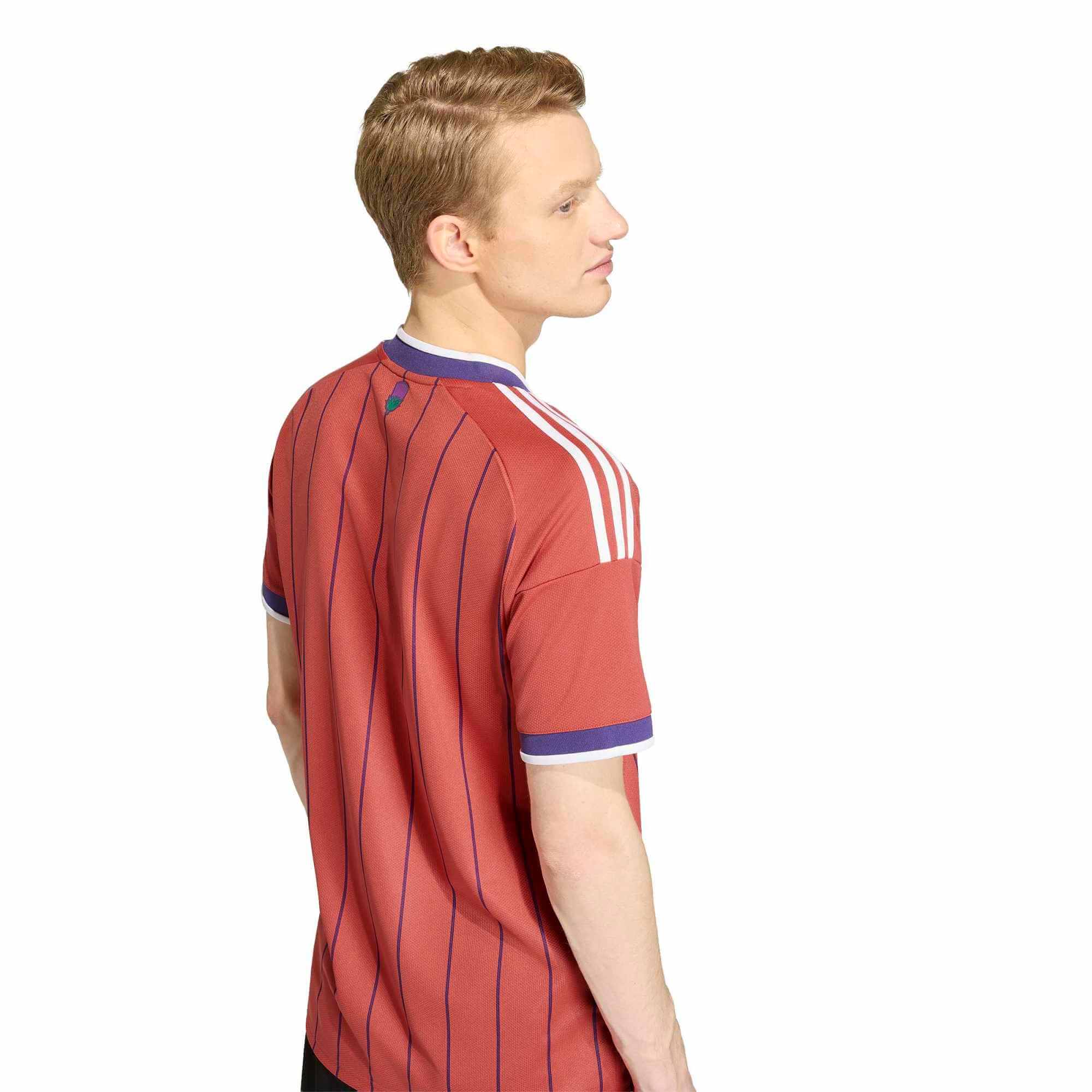 adidas 2026 Scotland Men's Stadium Away Soccer Jersey (Detail 2)