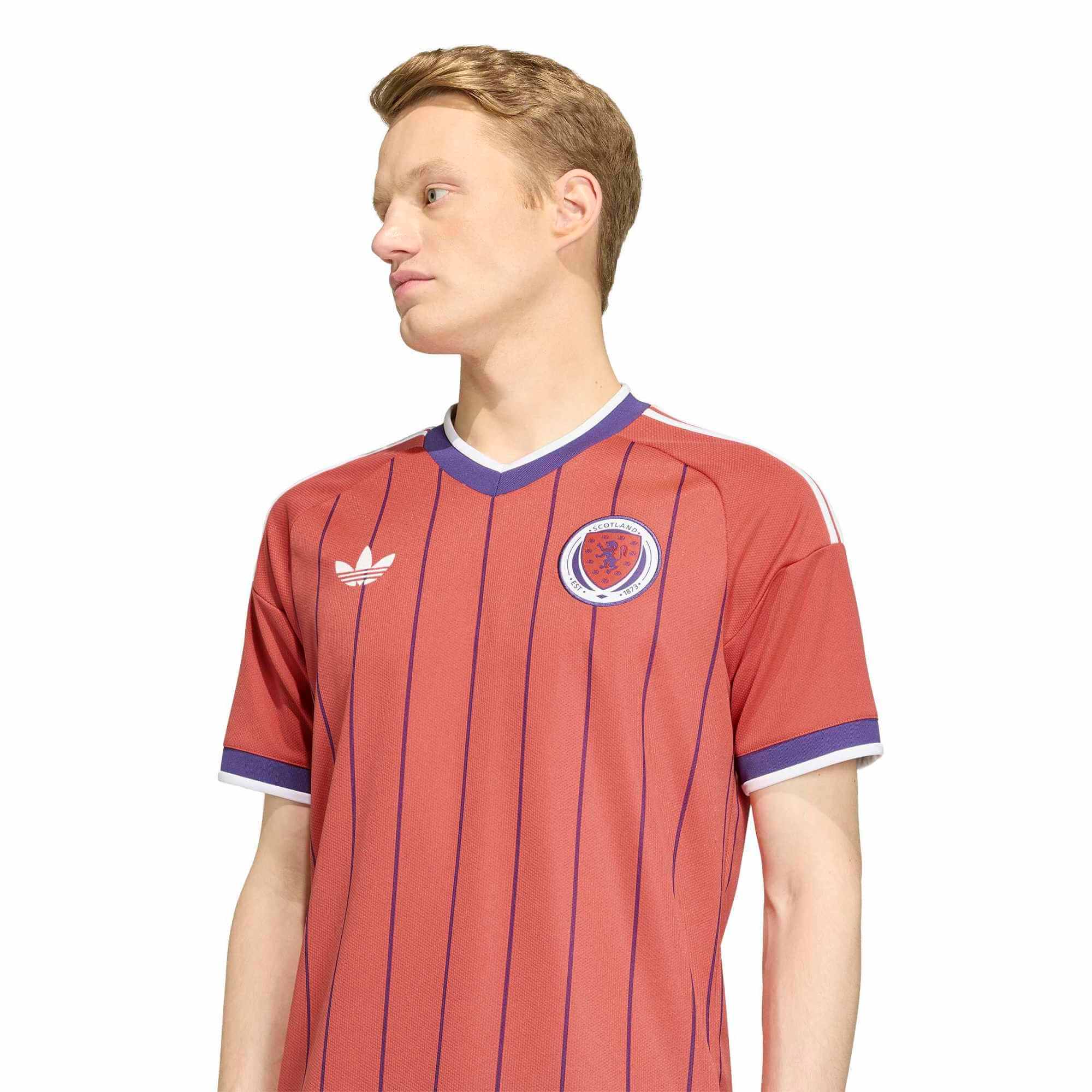 adidas 2026 Scotland Men's Stadium Away Soccer Jersey (Detail 1)