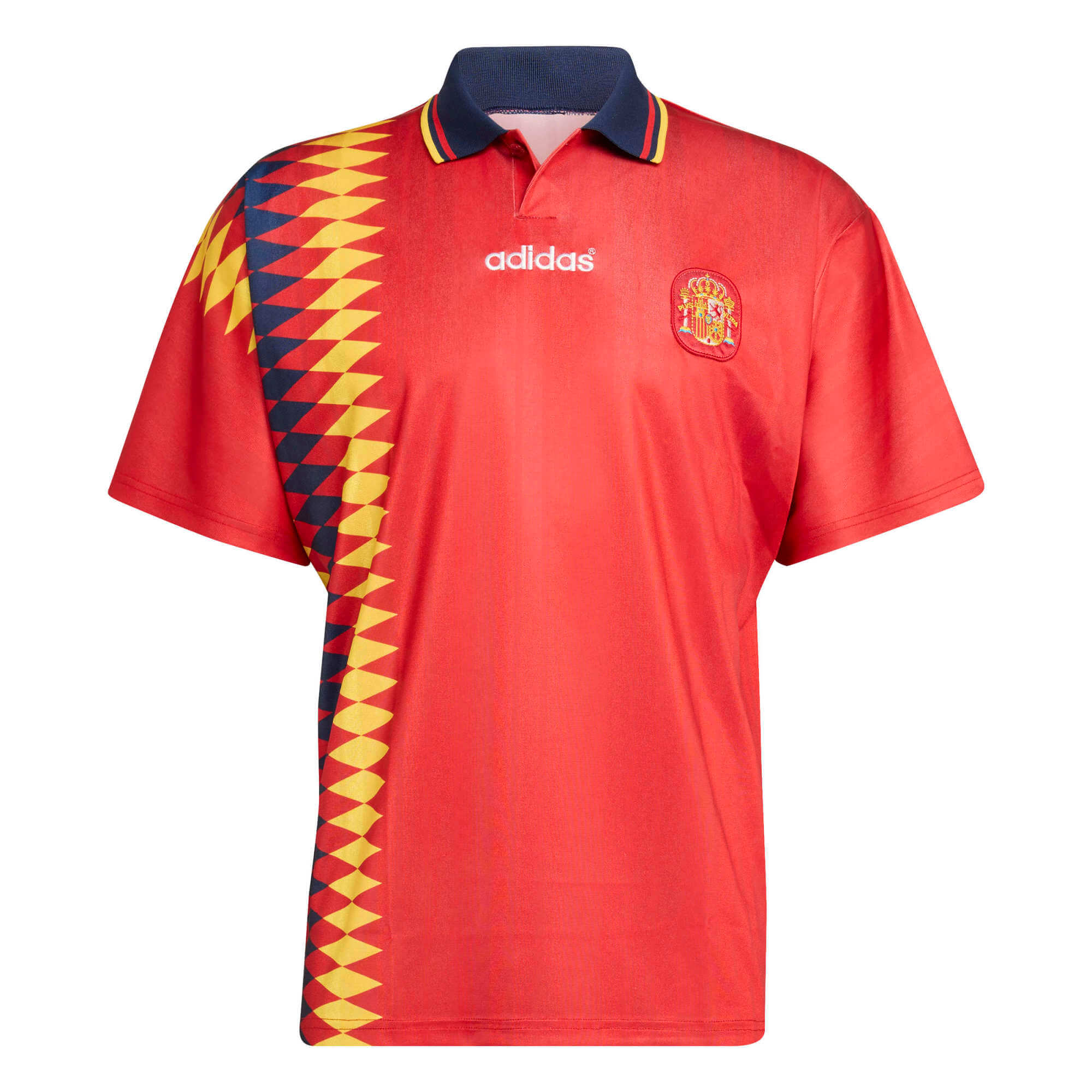 adidas 2026 Spain Men's 1994 Stadium Home Soccer Jersey (Front)