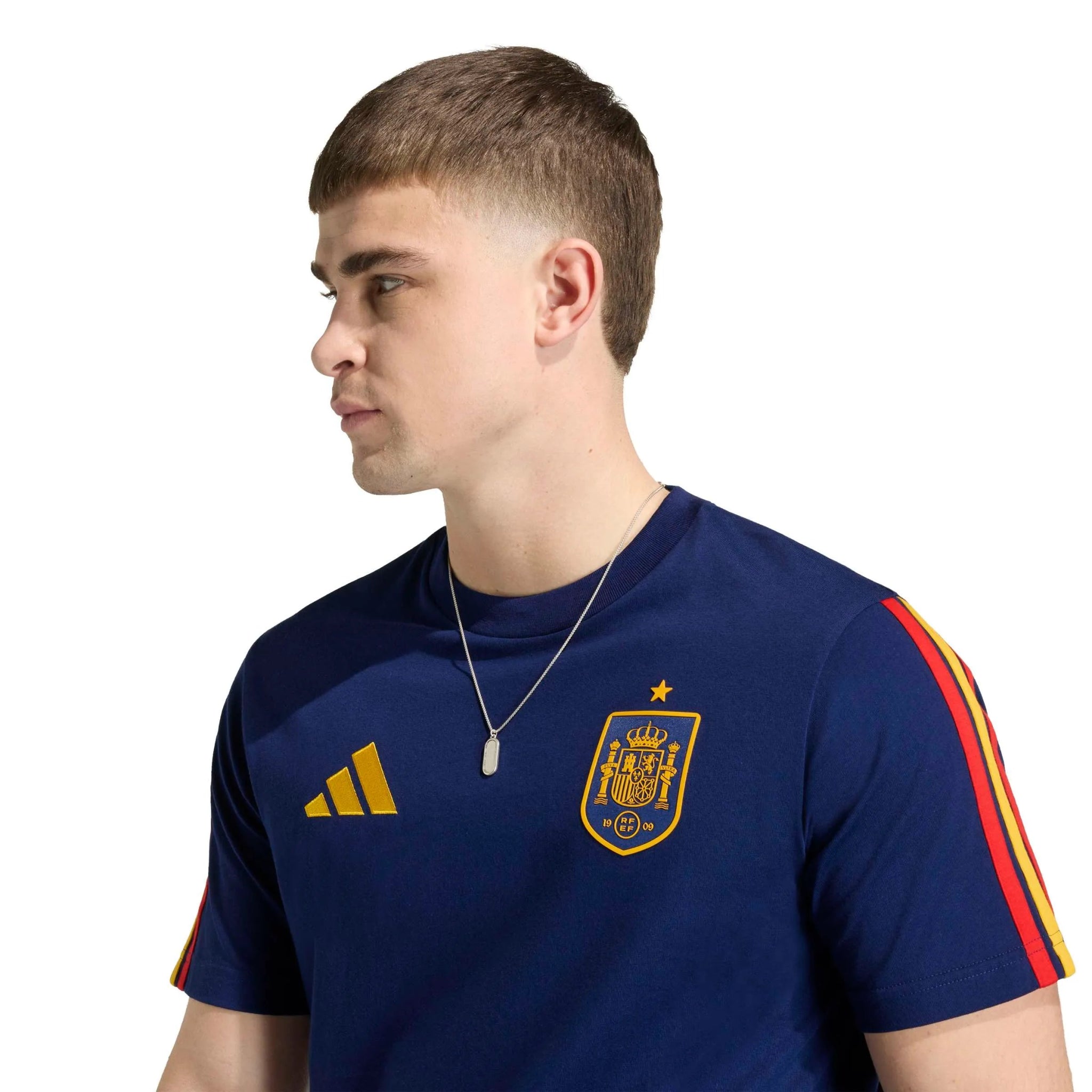 adidas 2026 Spain Men's DNA Tee (Detail 1)