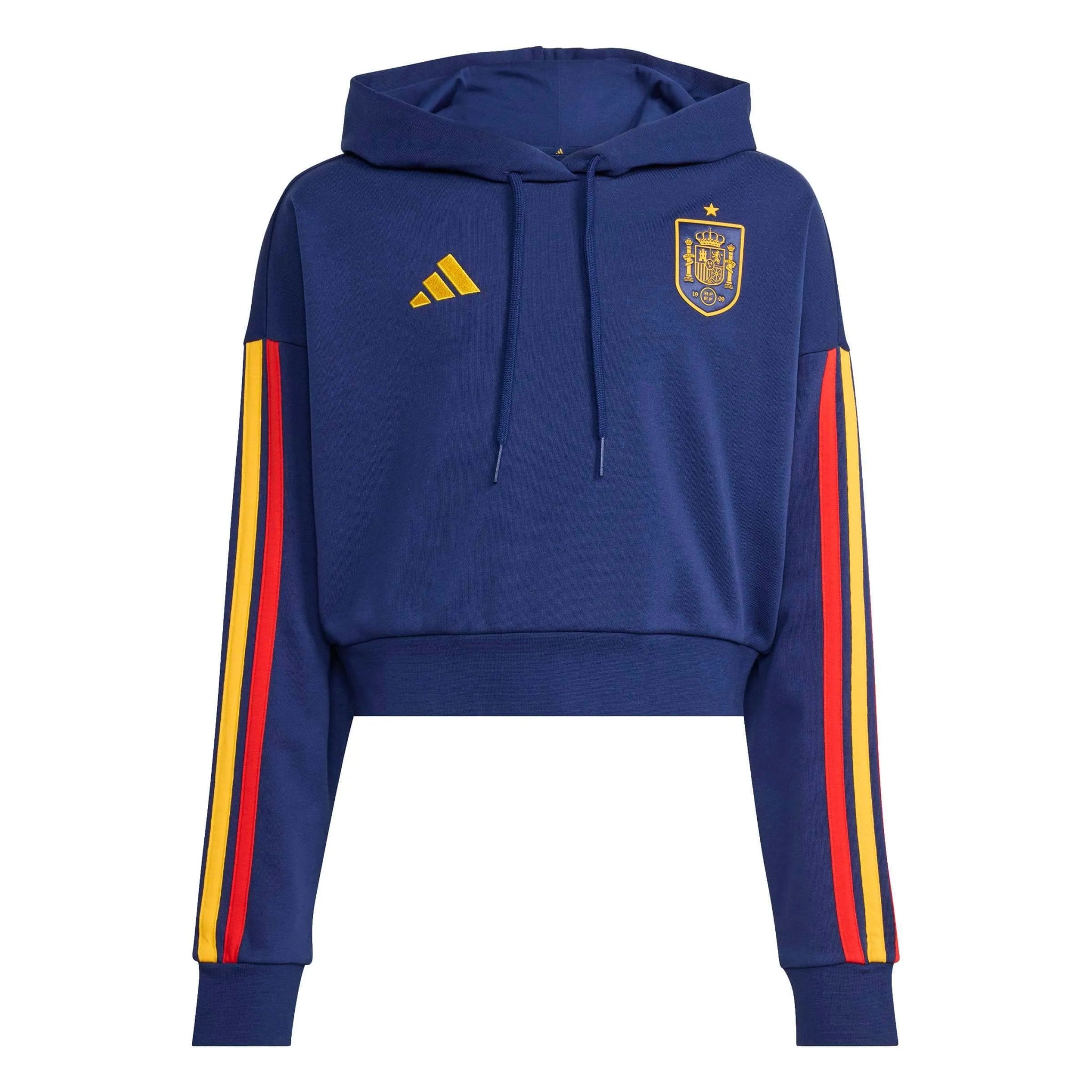 adidas 2026 Spain Women's DNA Hoodie (Front)