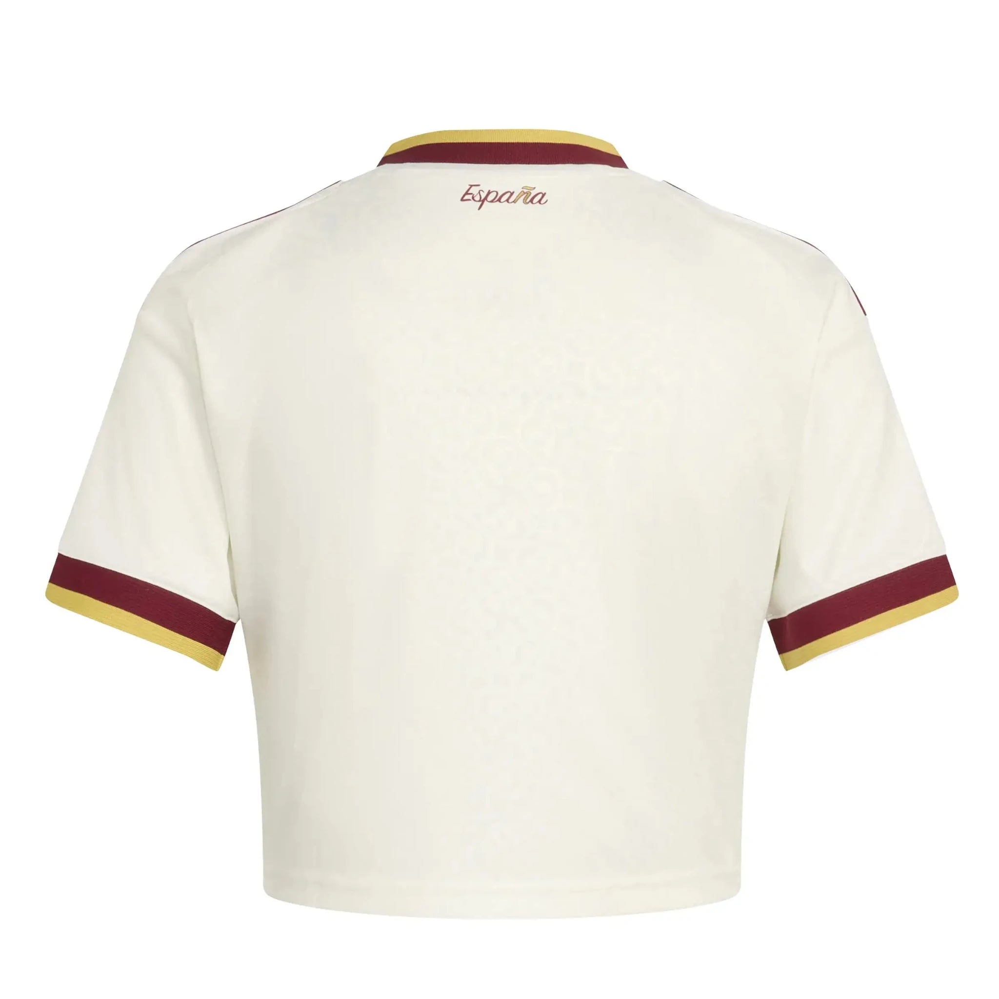 adidas 2026 Spain Women's Stadium Away Cropped Soccer Jersey
