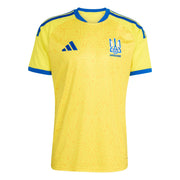 adidas 2026 Ukraine Men's Stadium Home Soccer Jersey (Front)