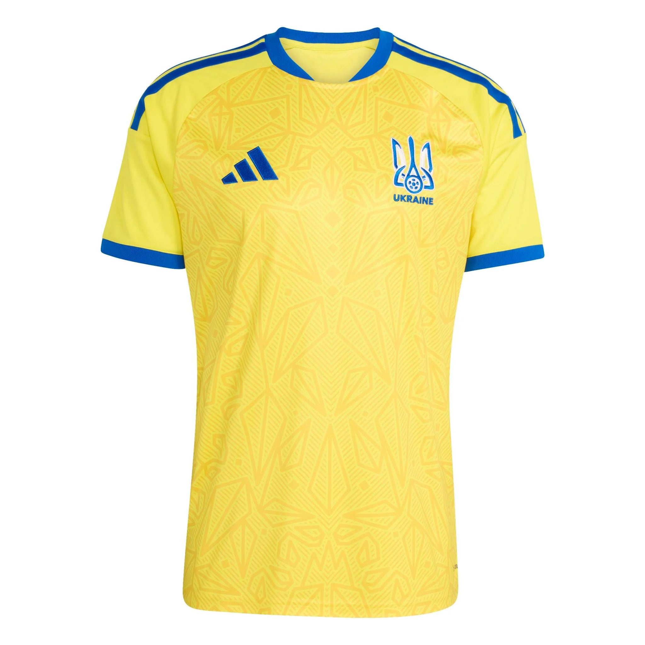 adidas 2026 Ukraine Men's Stadium Home Soccer Jersey (Front)