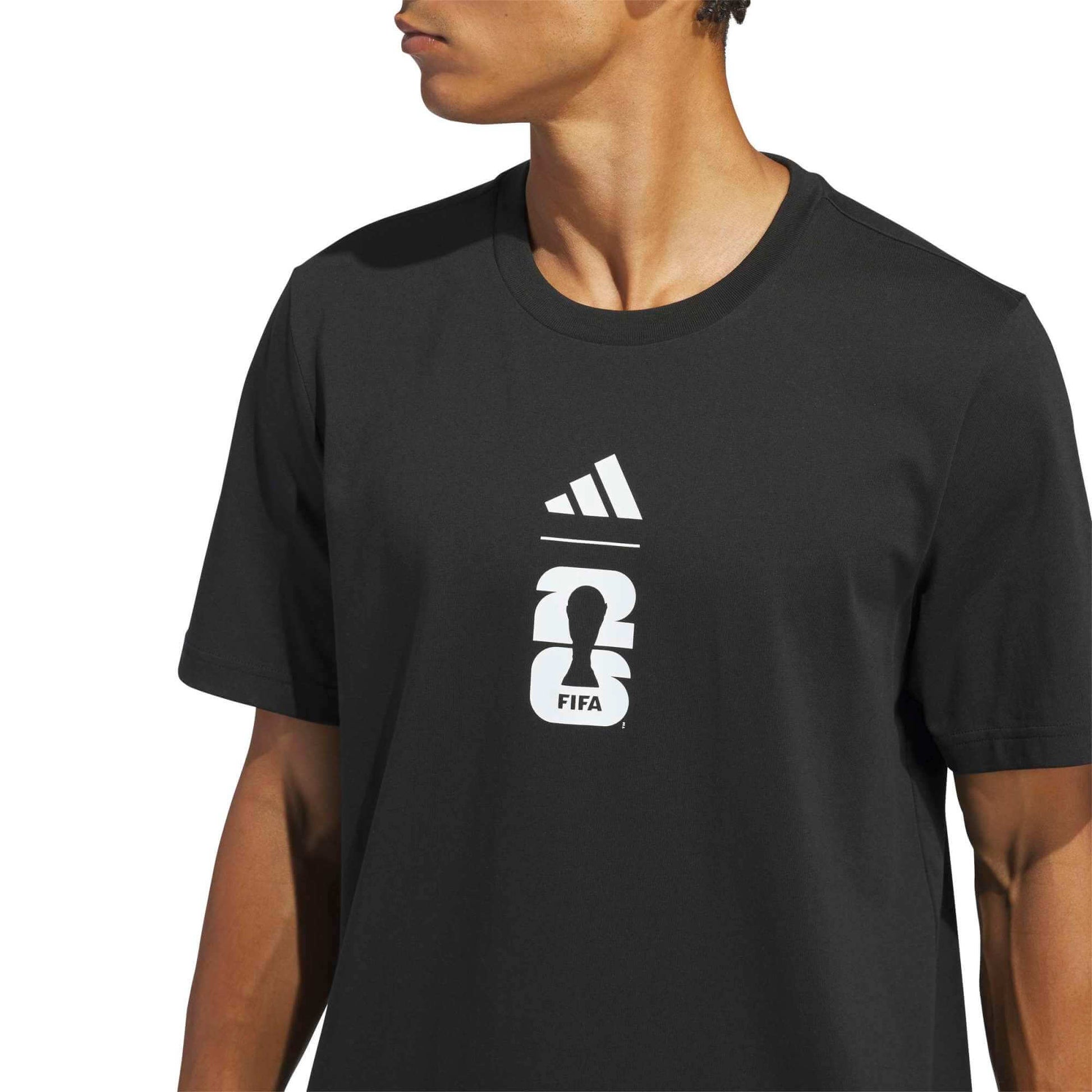 adidas 2026 World Cup Men's Match Ball Graphic Tee (Detail 1)