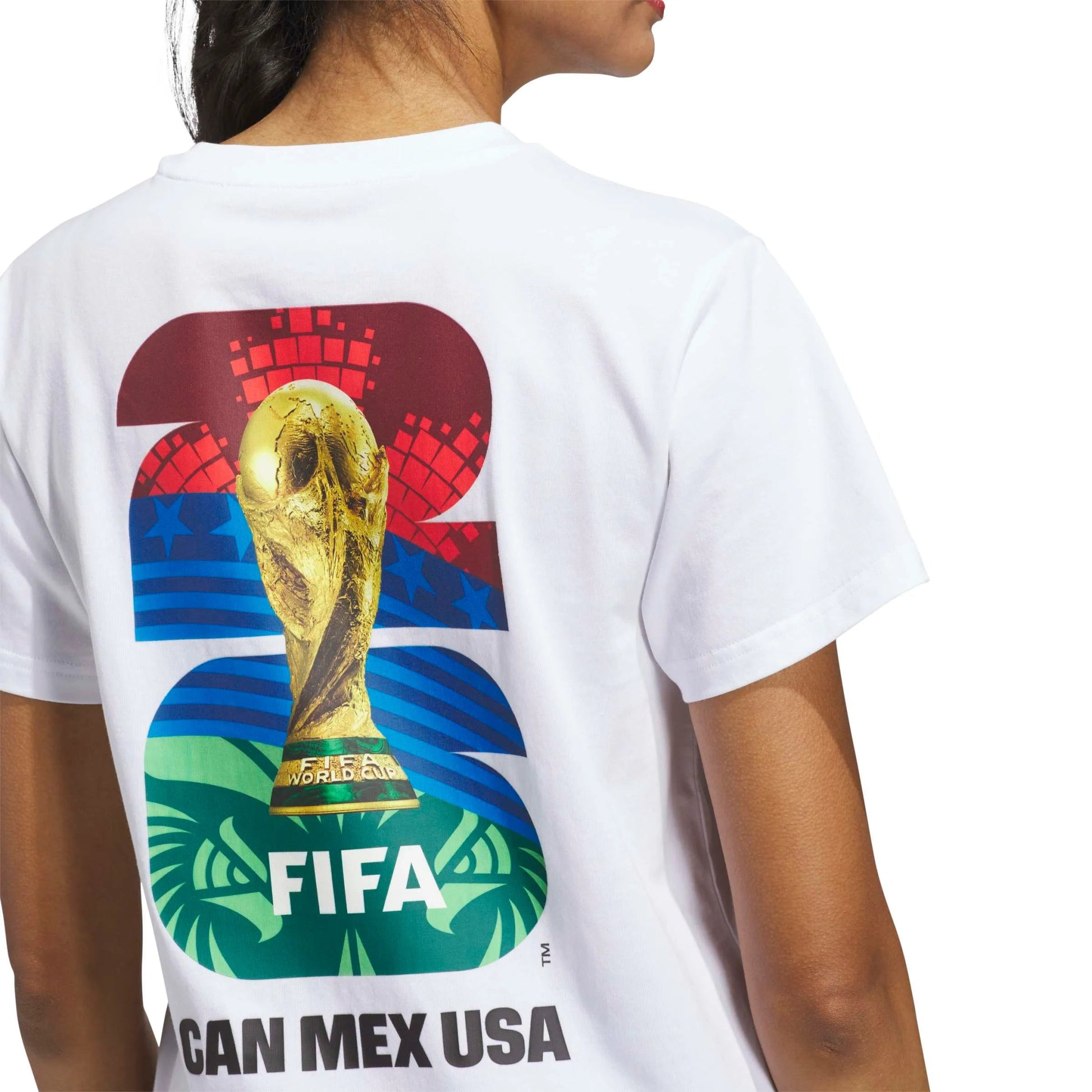 adidas 2026 World Cup Women's Match Ball Graphic Tee (Detail 2)
