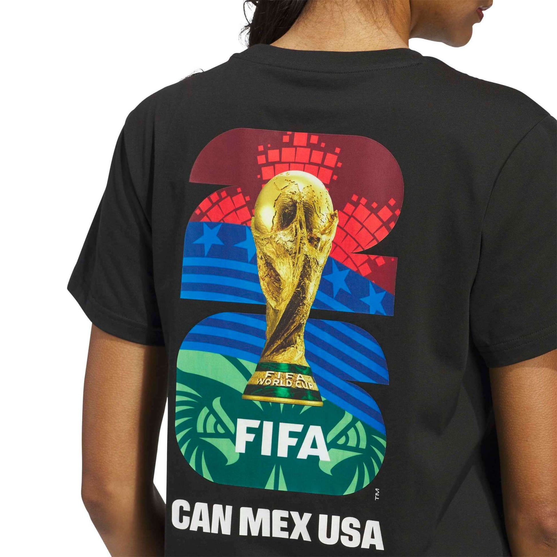 adidas 2026 World Cup Women's Match Ball Graphic Tee (Detail 2)