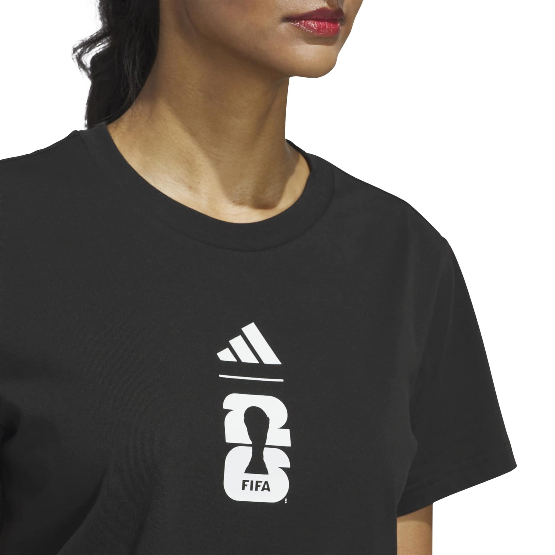 adidas 2026 World Cup Women's Match Ball Graphic Tee (Detail 1)